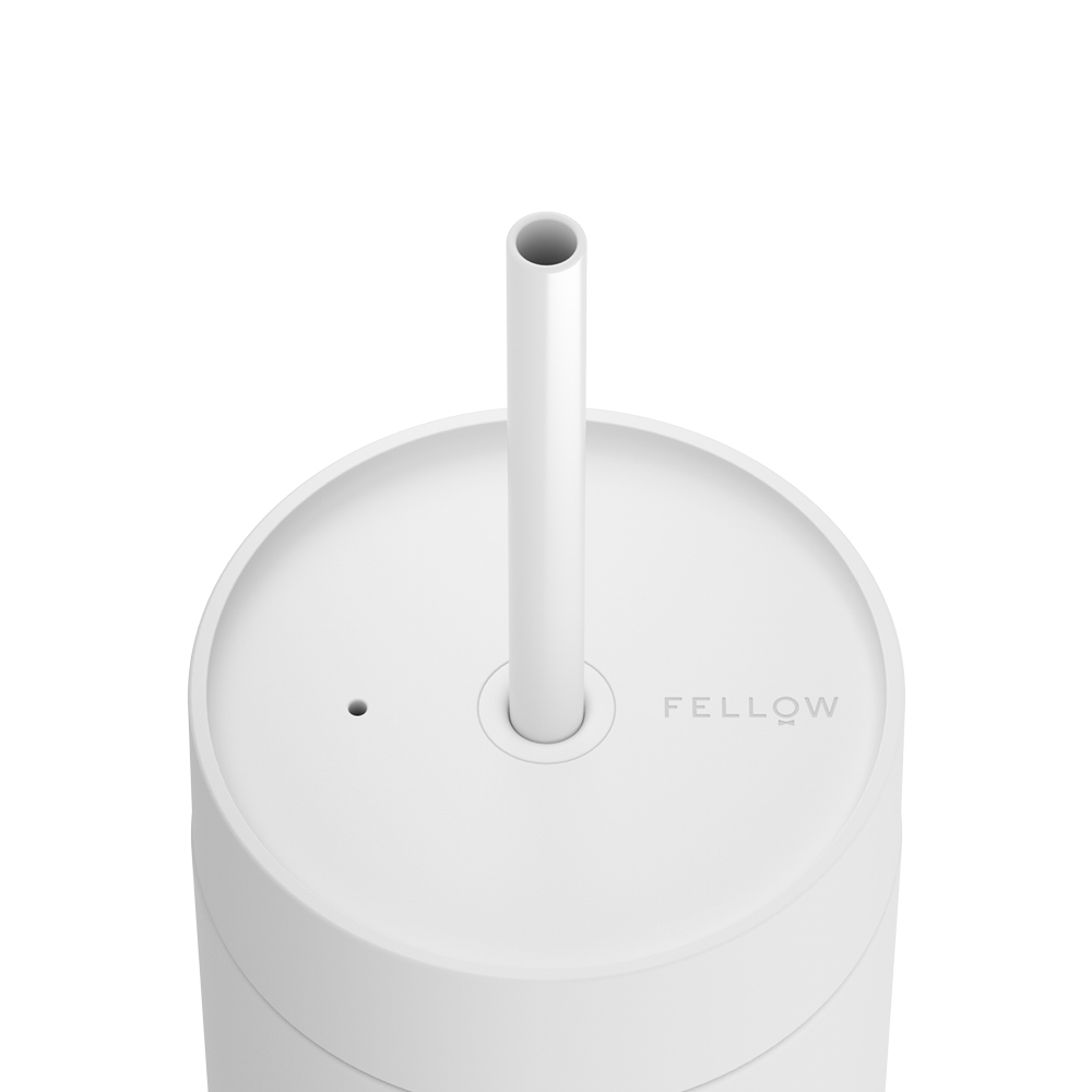Fellow Carter Cold tumbler med sugrör 475 ml vit