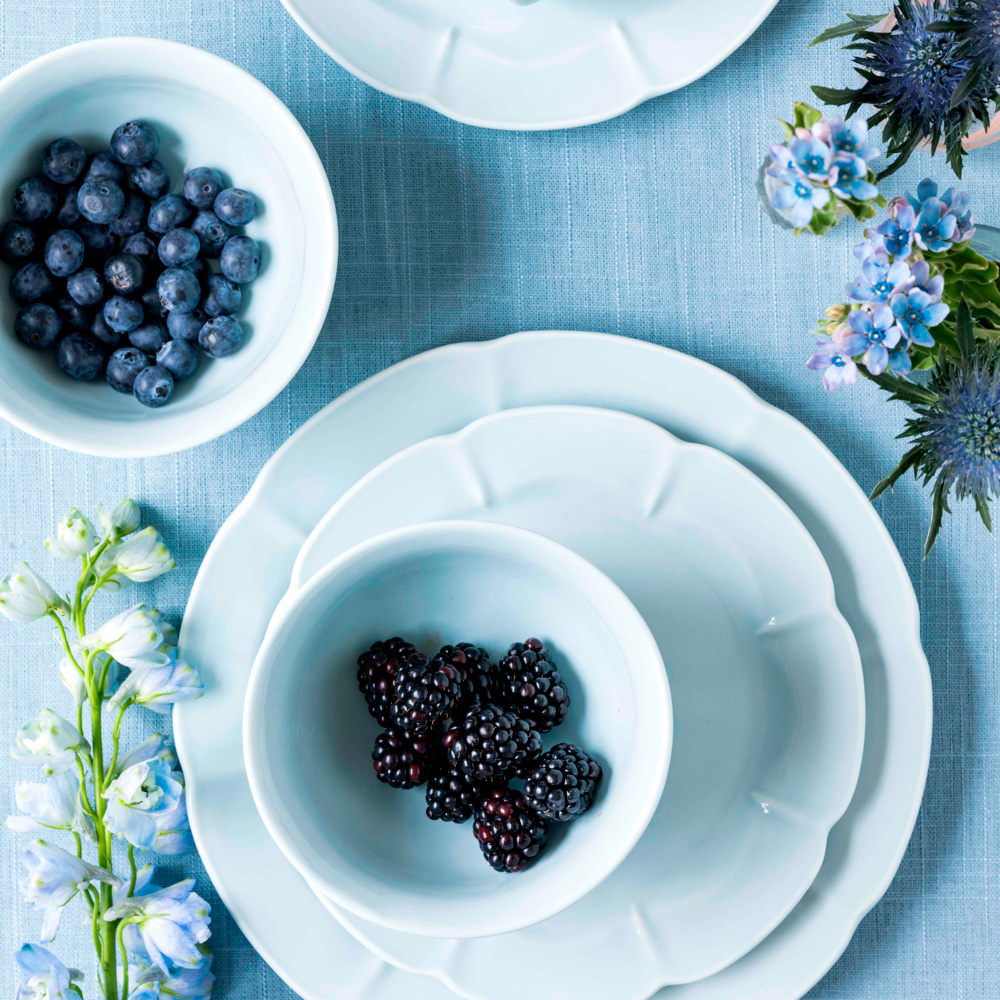 Aida Søholm Solvej skål 15 cm powder blue