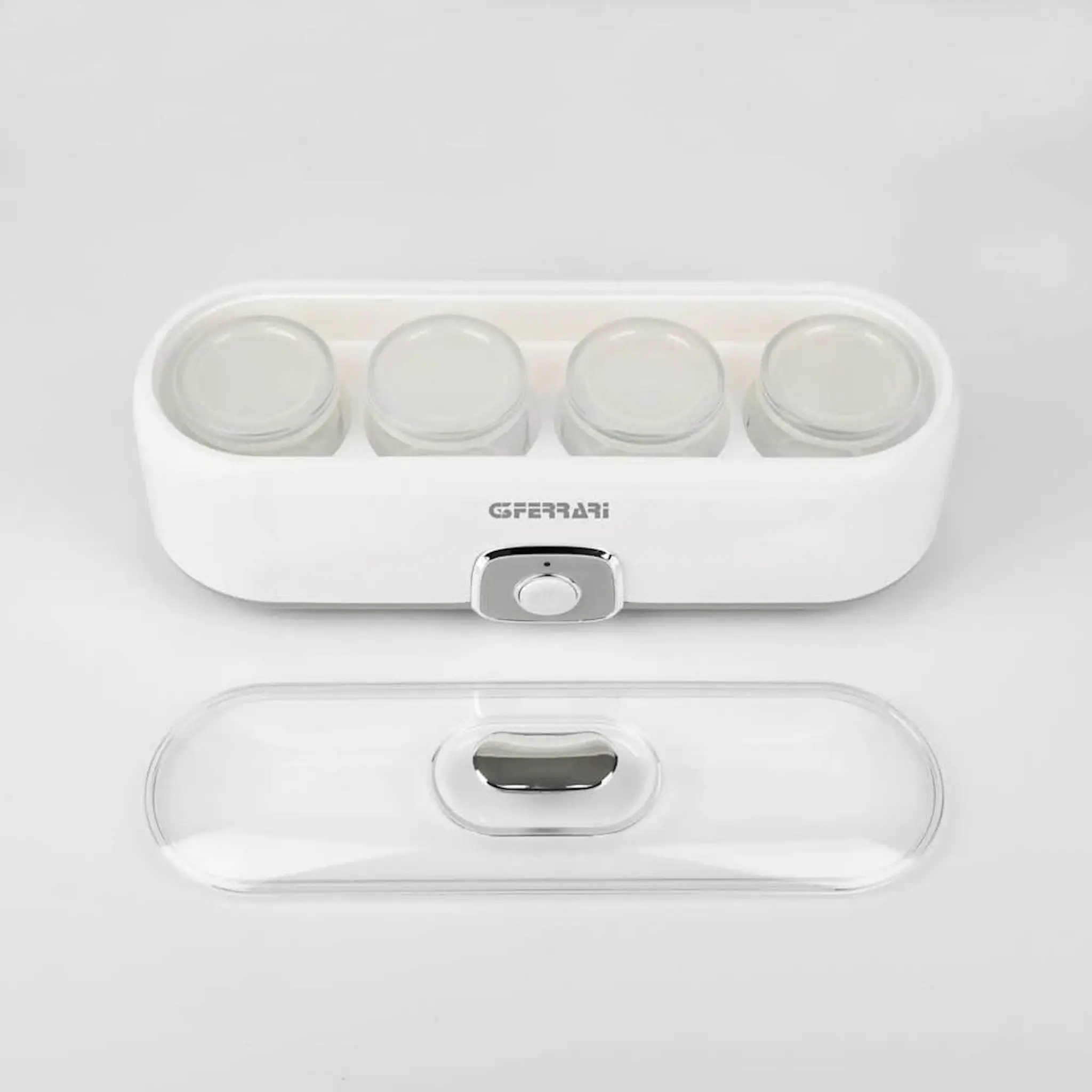 G3 Ferrari Fermento 4 yoghurtmaskin med 4 glas G1013300 vit