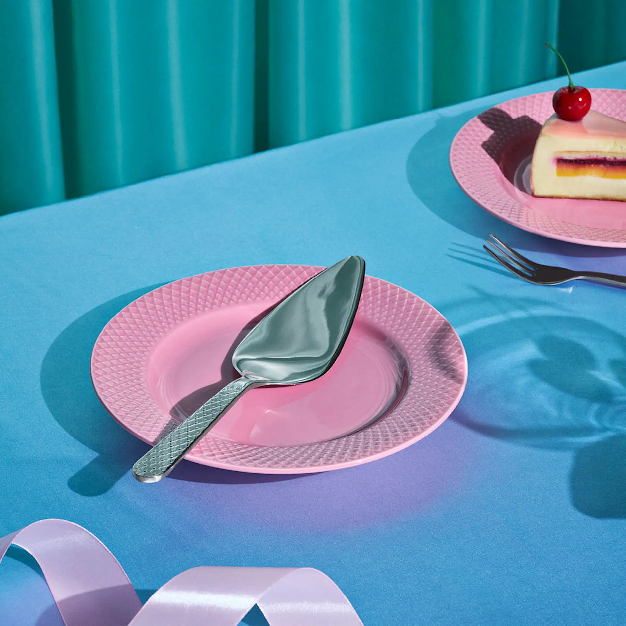 Lyngby Porcelæn Rhombe tårspade stål