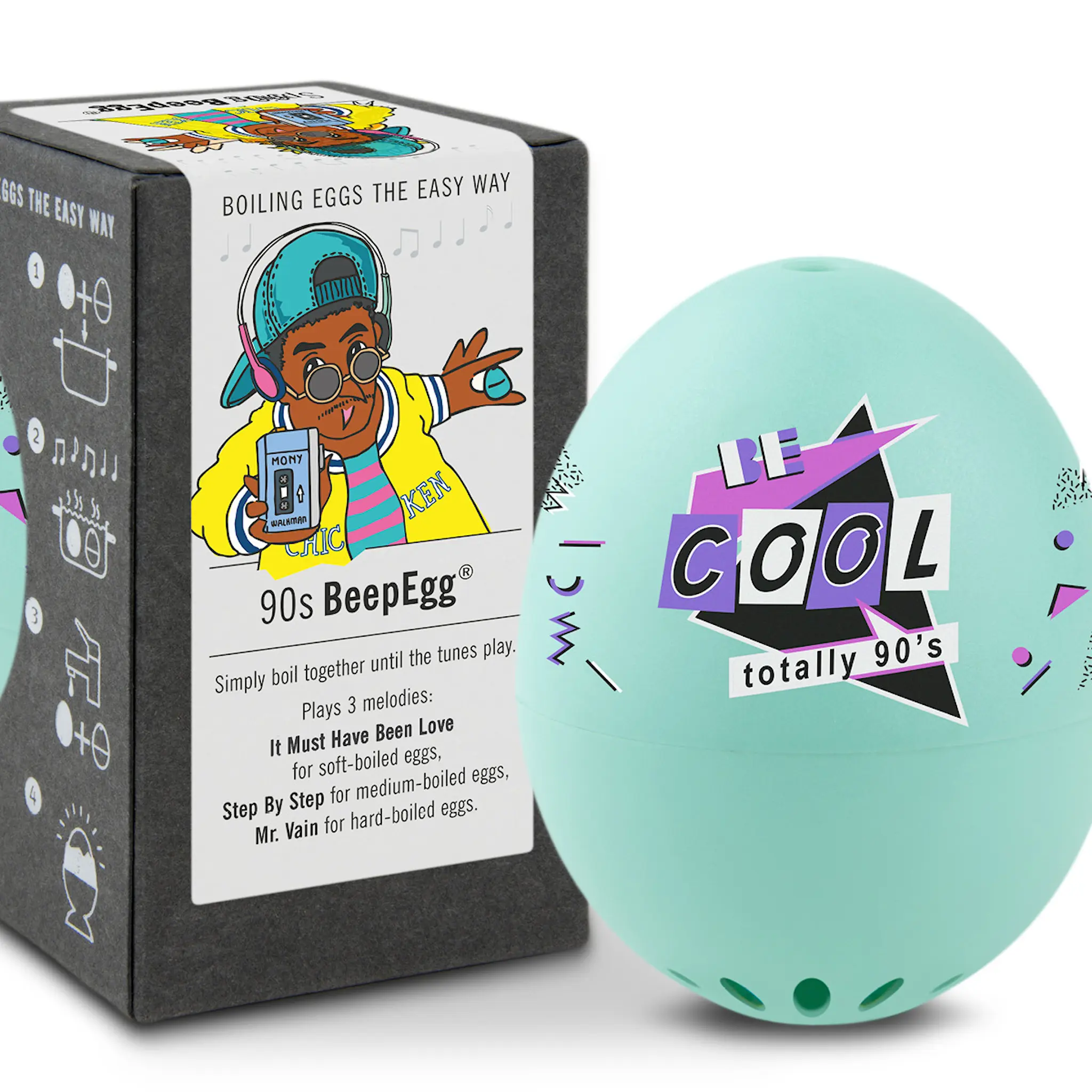 Brainstream BeepEgg Time Travel Äggklocka 90's