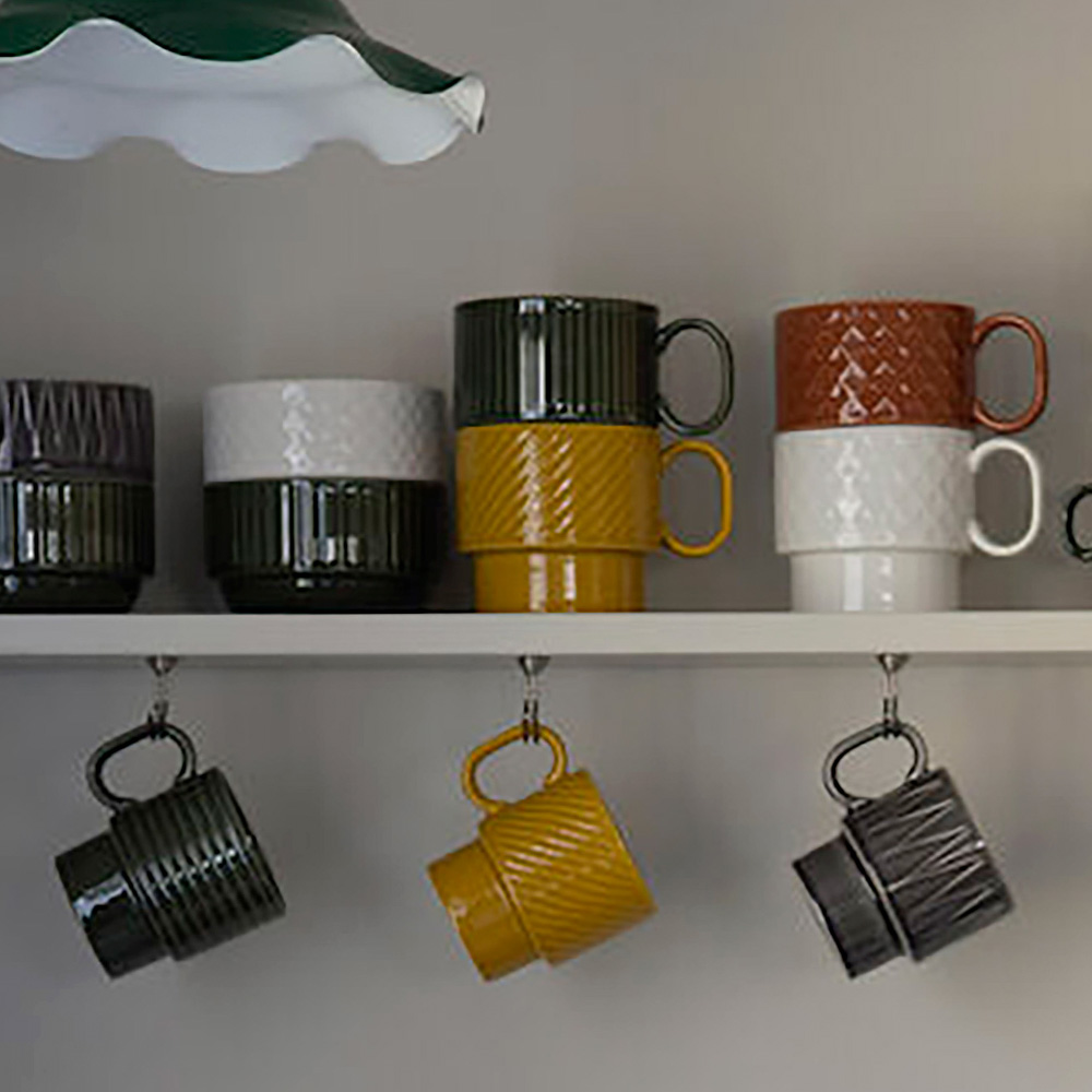 Sagaform Coffee & More kaffekopp 25 cl 2 stk grå