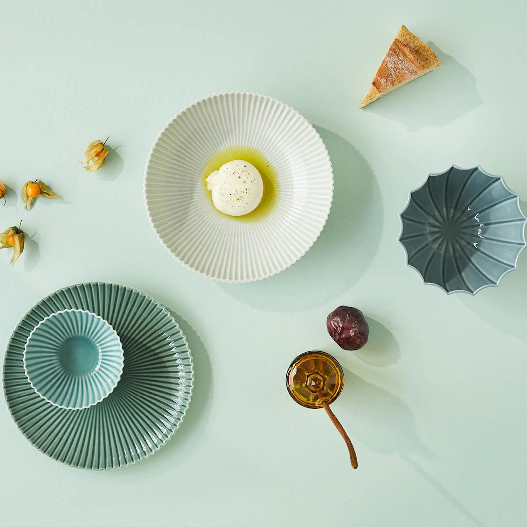 Dottir Samsurium Lautanen 26,6 cm Vihreä