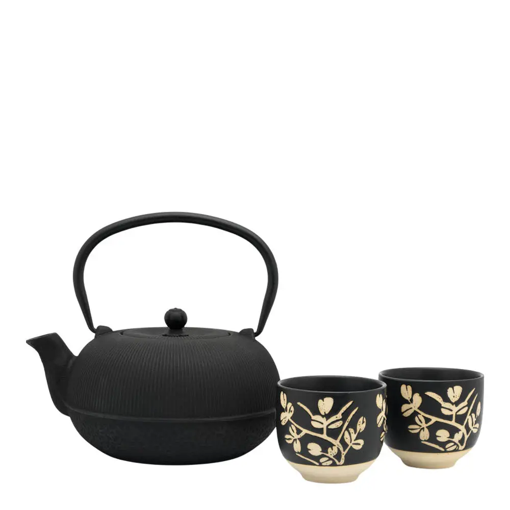Sichuan tekanne 1L gavesett svart
