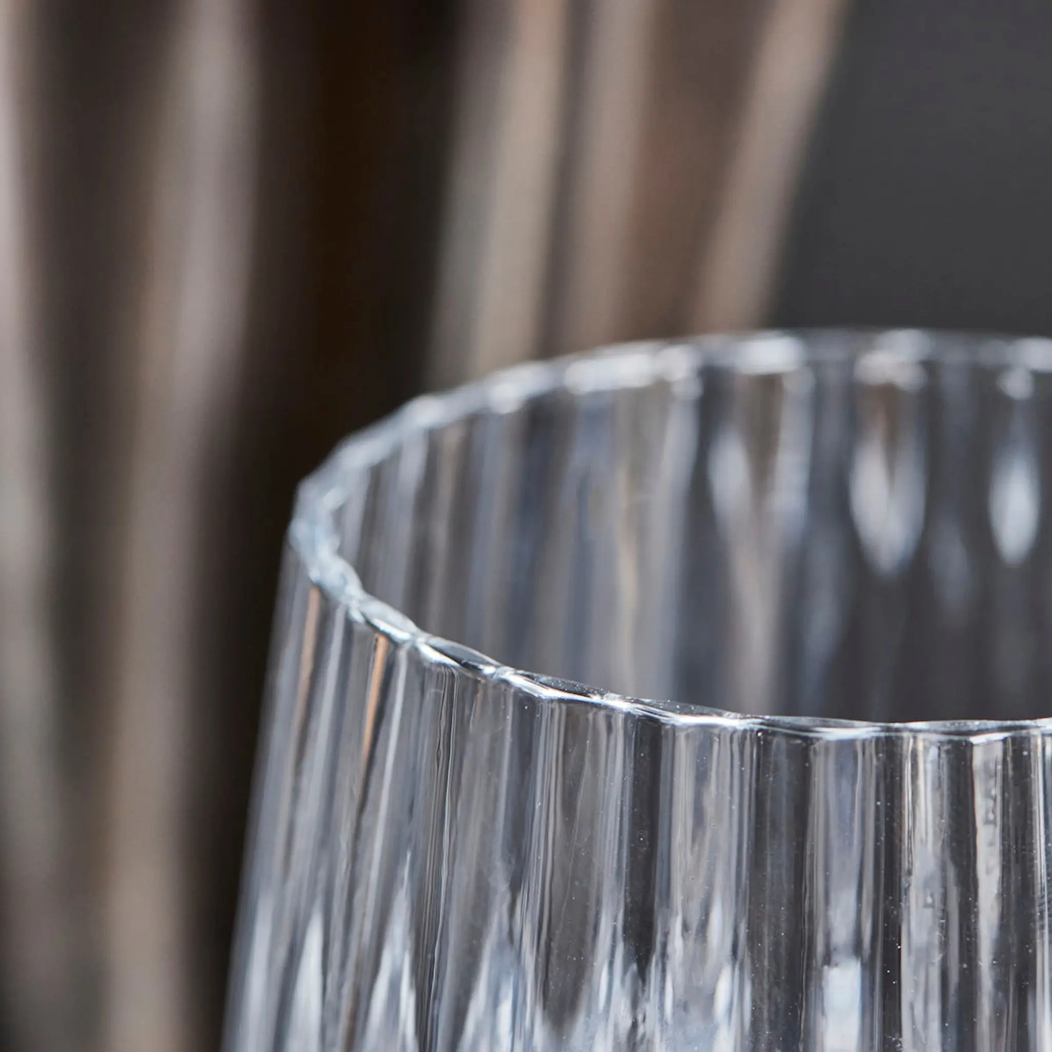 House Doctor Rill glas 45 cl klar