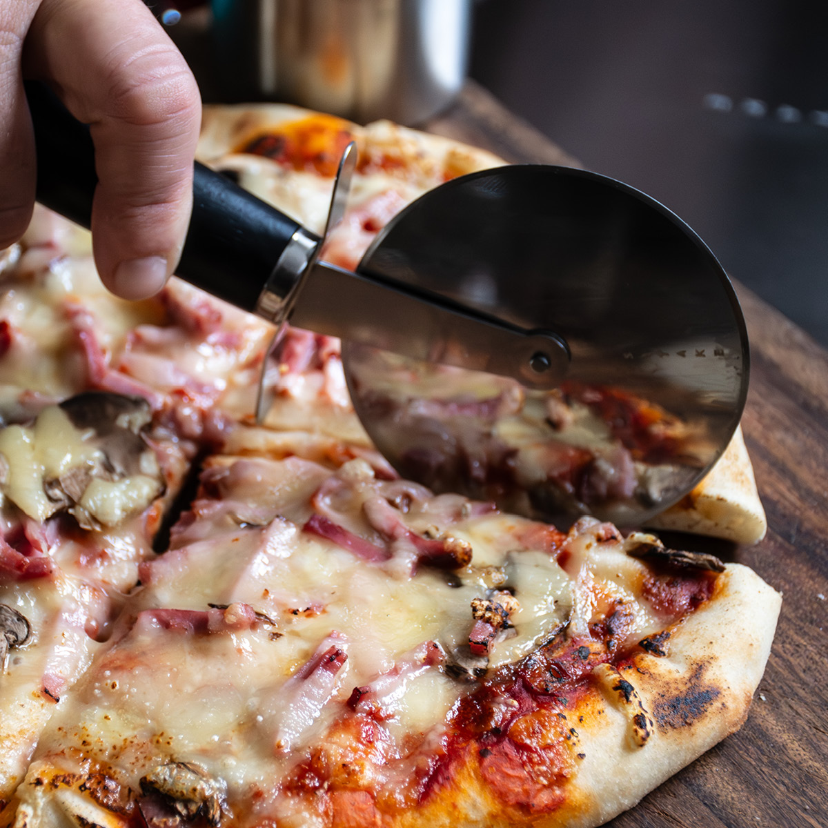 Satake Pizzaset 3 delar svart/rostfri