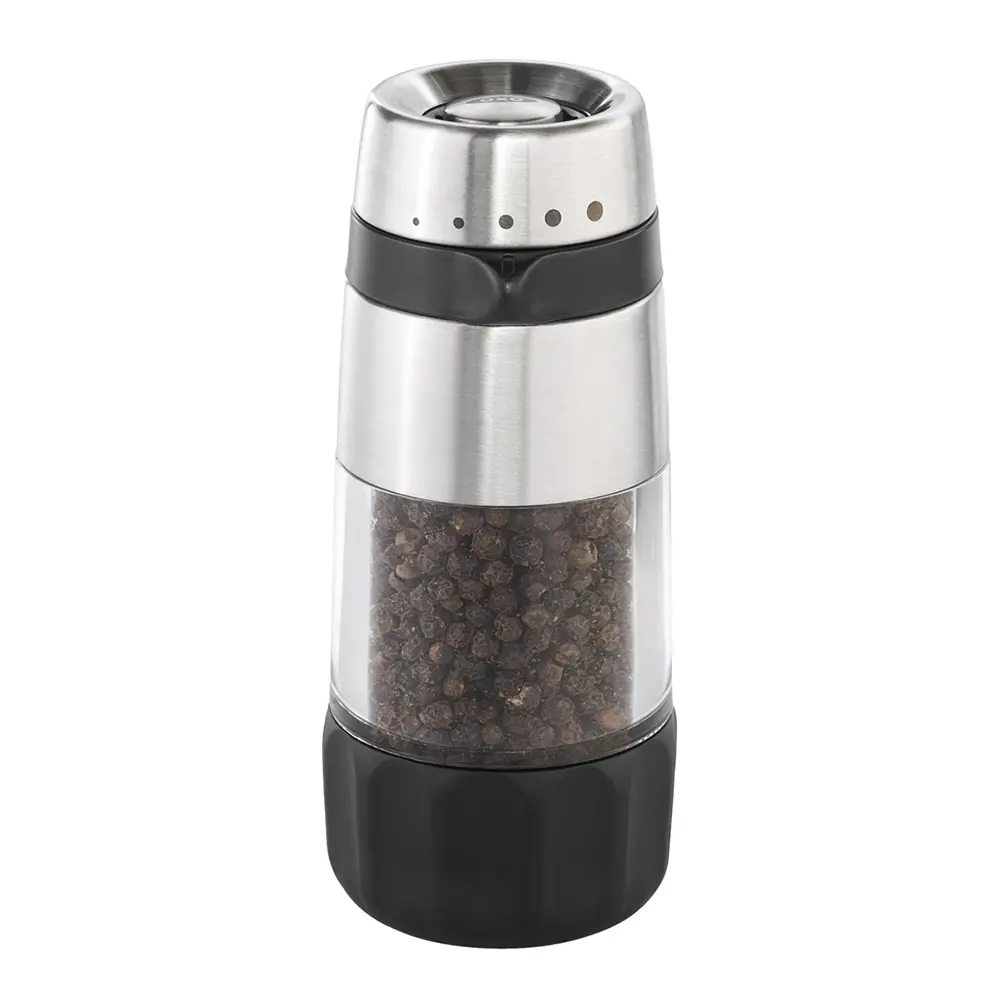 Oxo Pippurimylly 14 cm Teräs/Musta