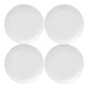 Relief Tallrik 27 cm 4-pack Vit