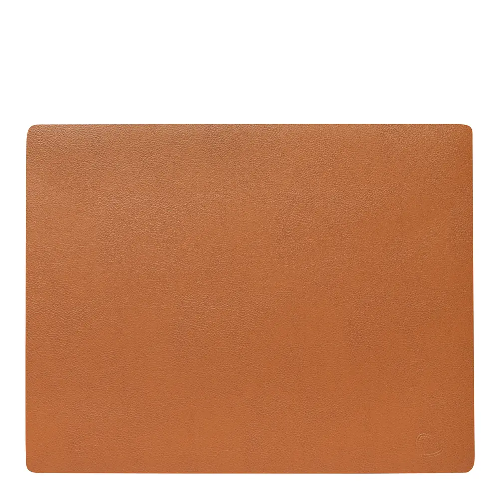 Square Leather Serene Pöytätabletti 35x44 cm Nature