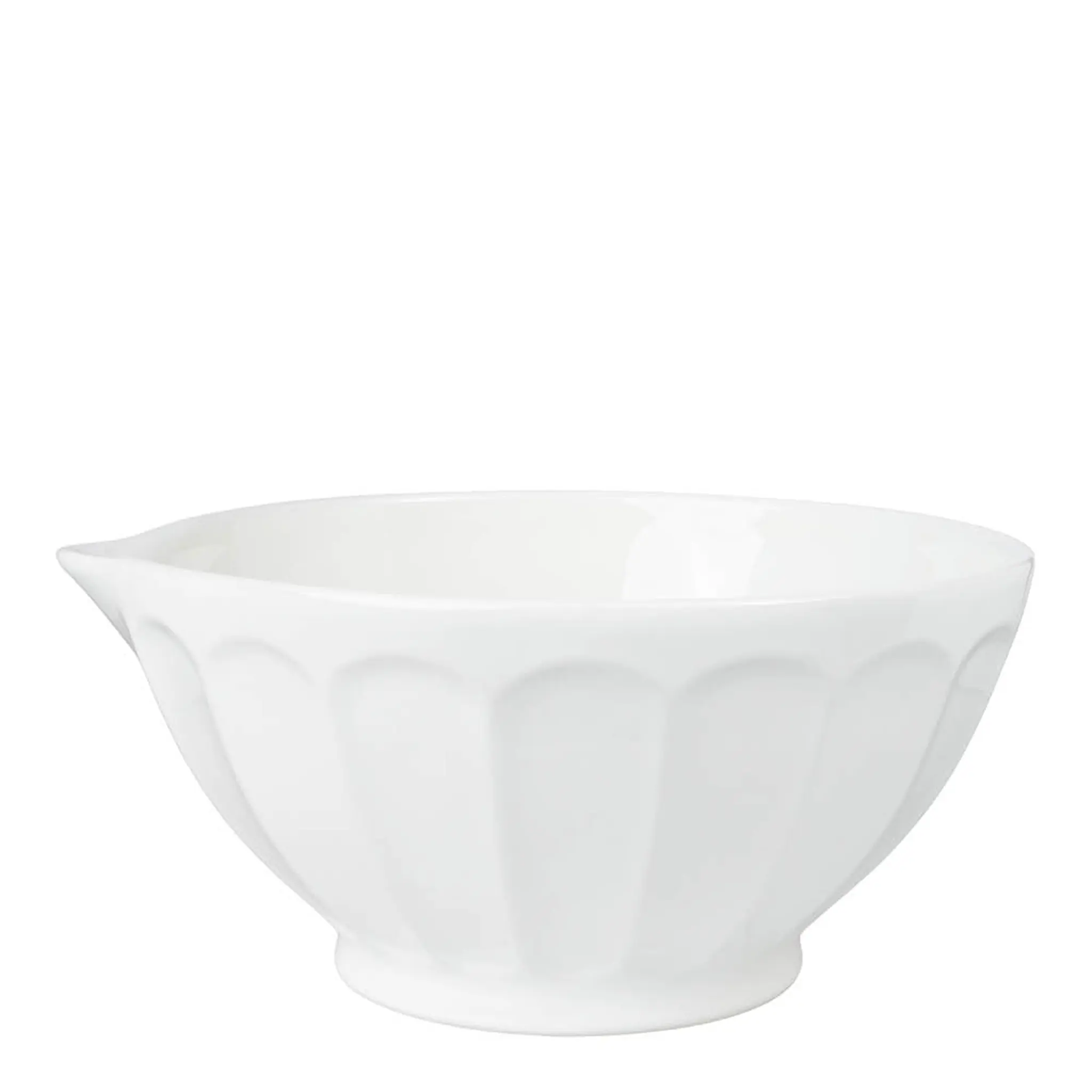 Anders Petter Classic bakskål med hällpip 4,1 L stengods creme