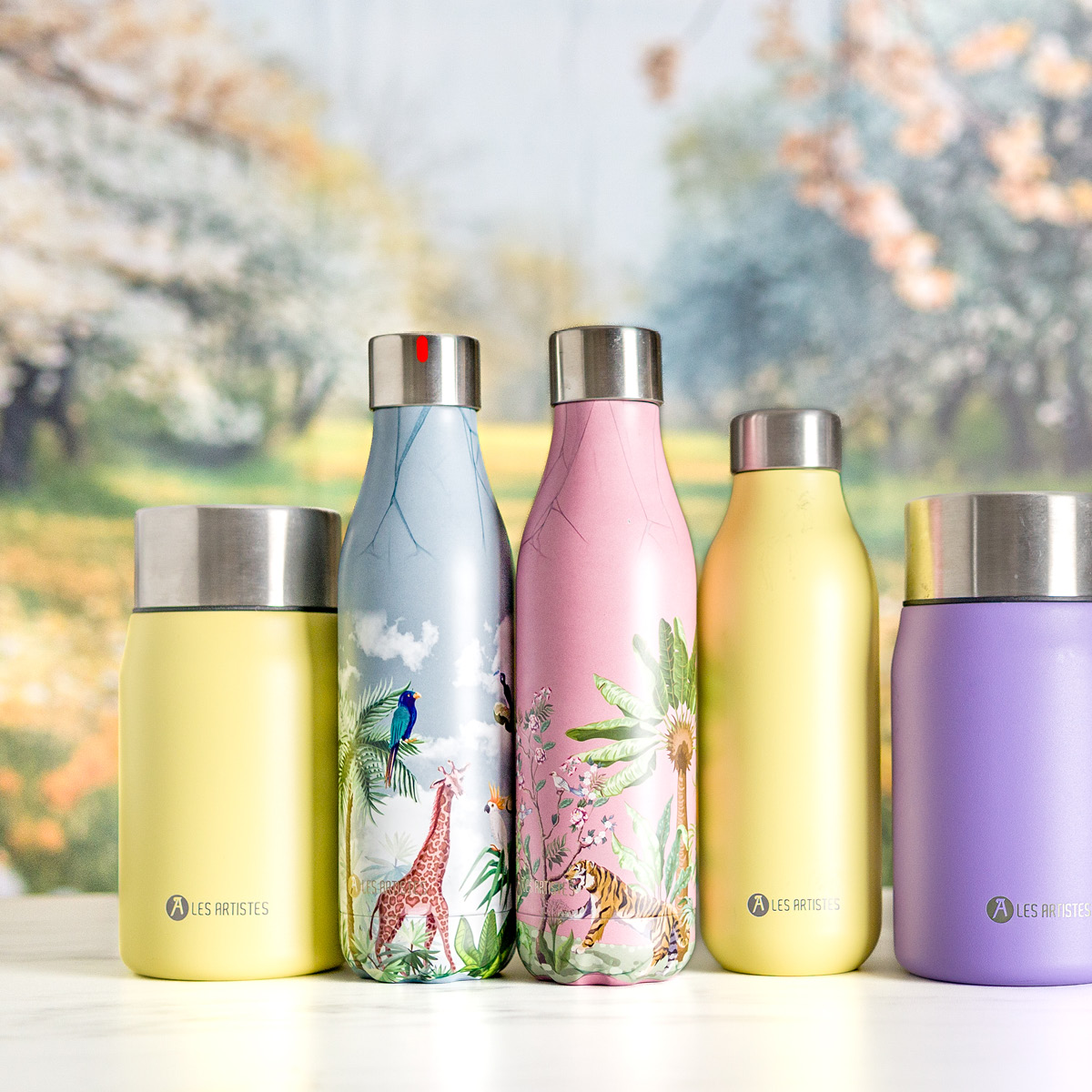 Les Artistes Bottle Up Termosflaska 0,5 L Gul