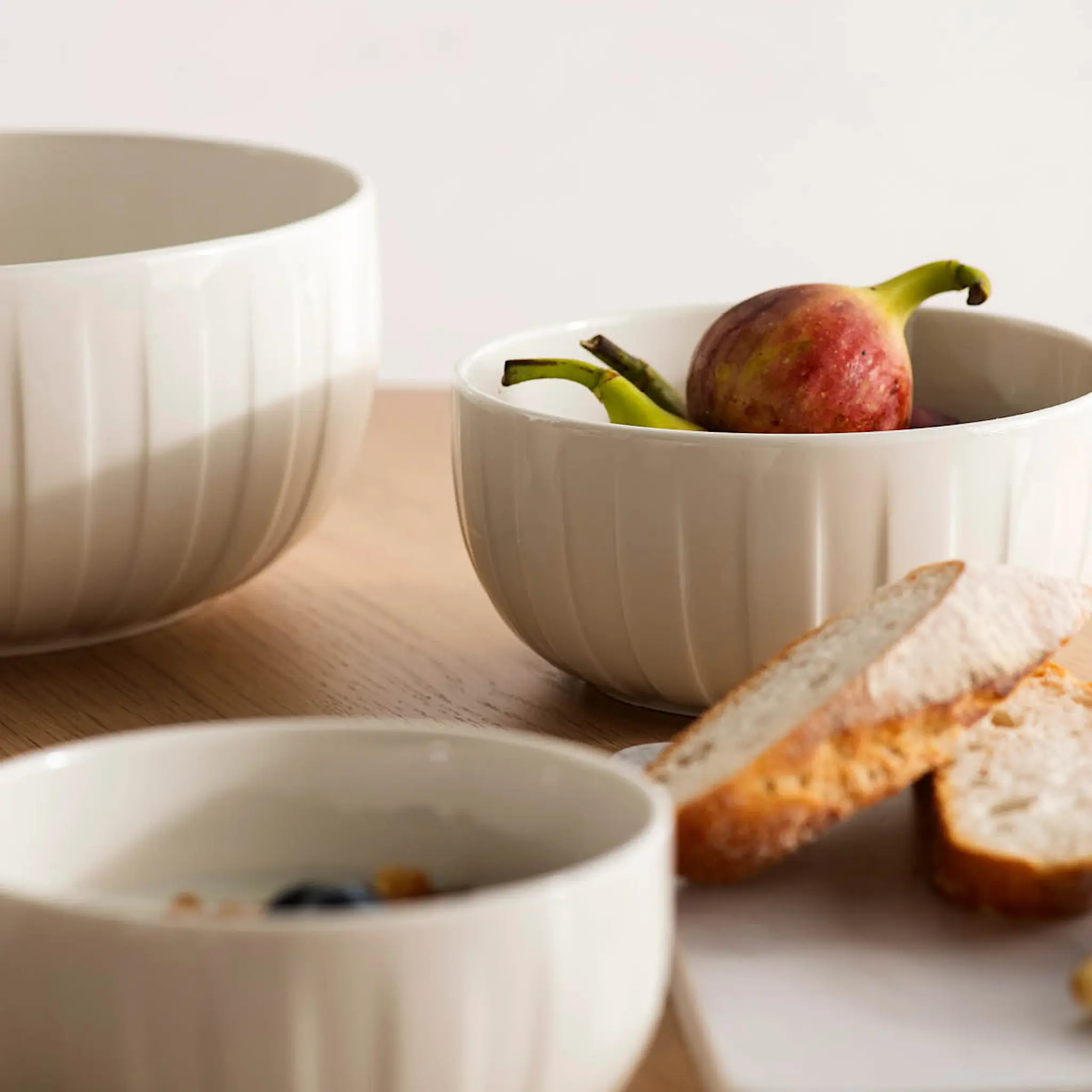 Stiernholm Senja skål 20 cm vit