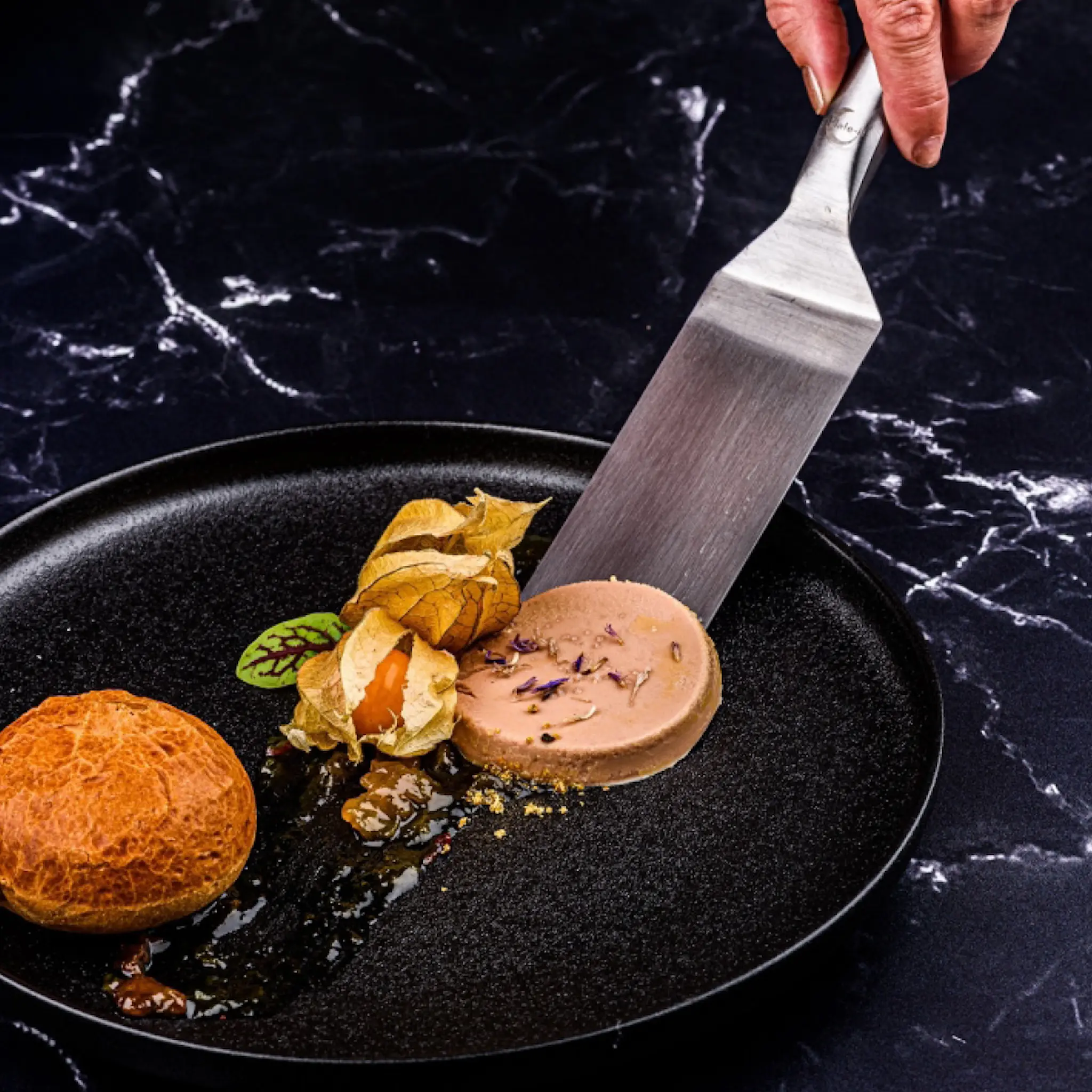 Plate It Spatel 3 delar stål