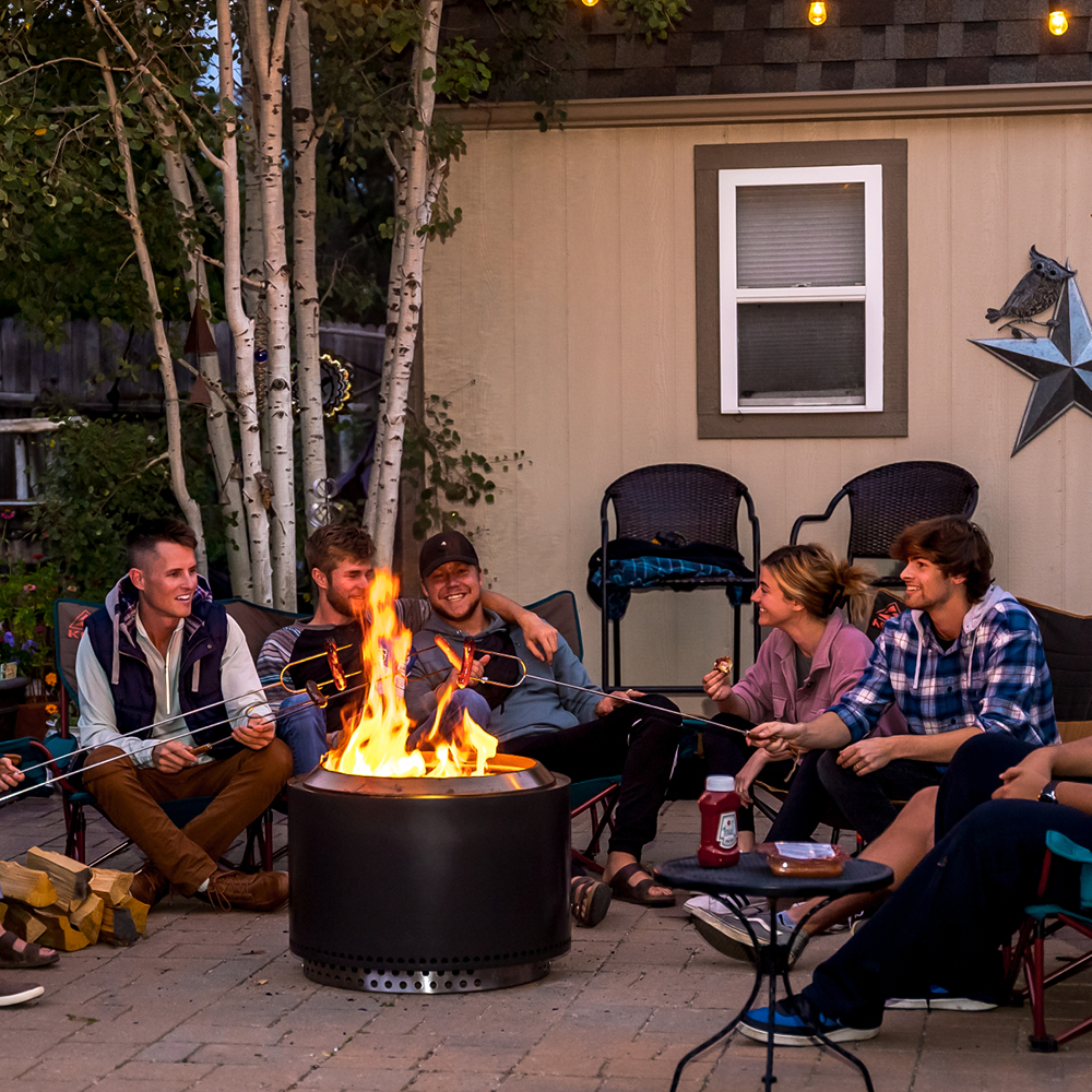 Solo Stove Yukon + stand 2.0 Savuton tulisija 68,5x50,5 cm Ash