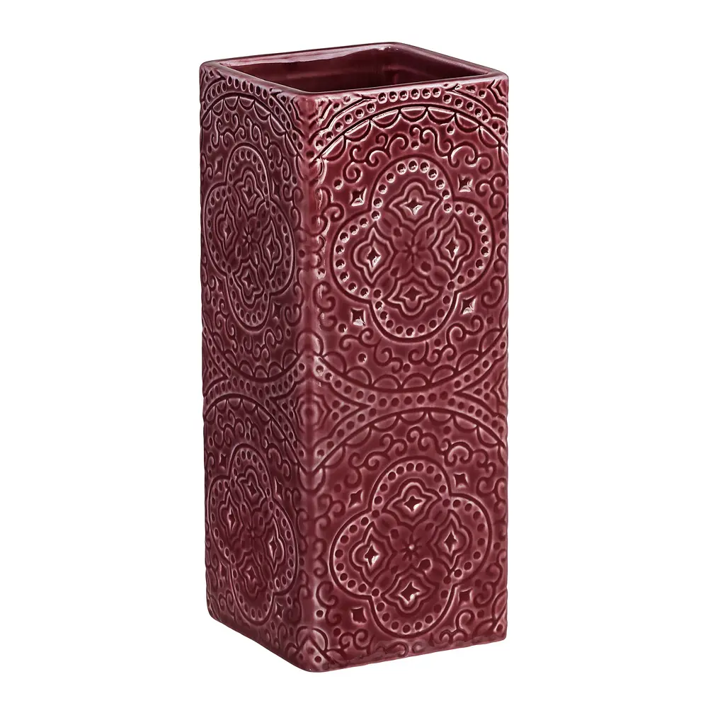 Kub Orient oppvaskbørsteholder vinrød