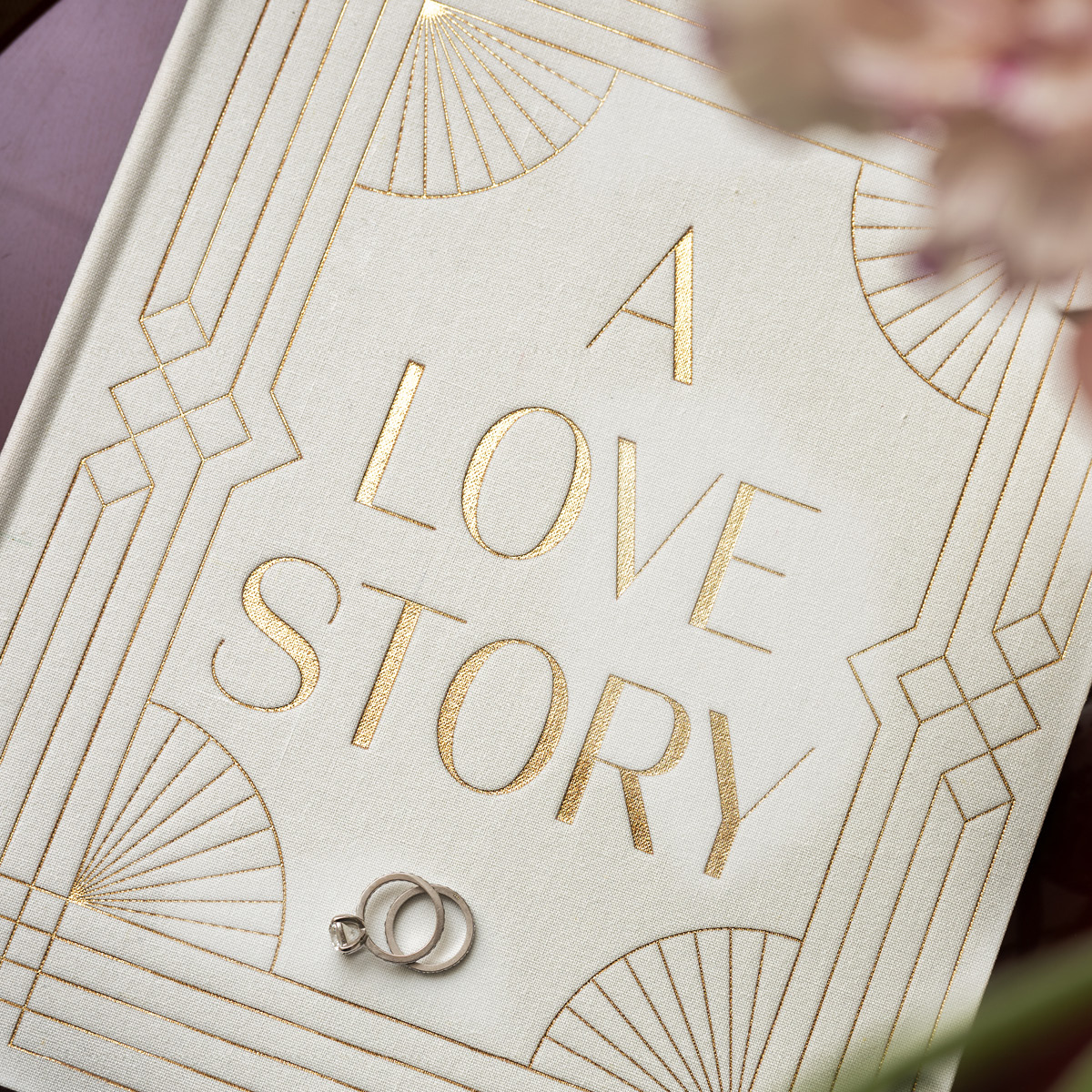 Printworks Bröllopsalbum A Love Story 33x27 cm grå