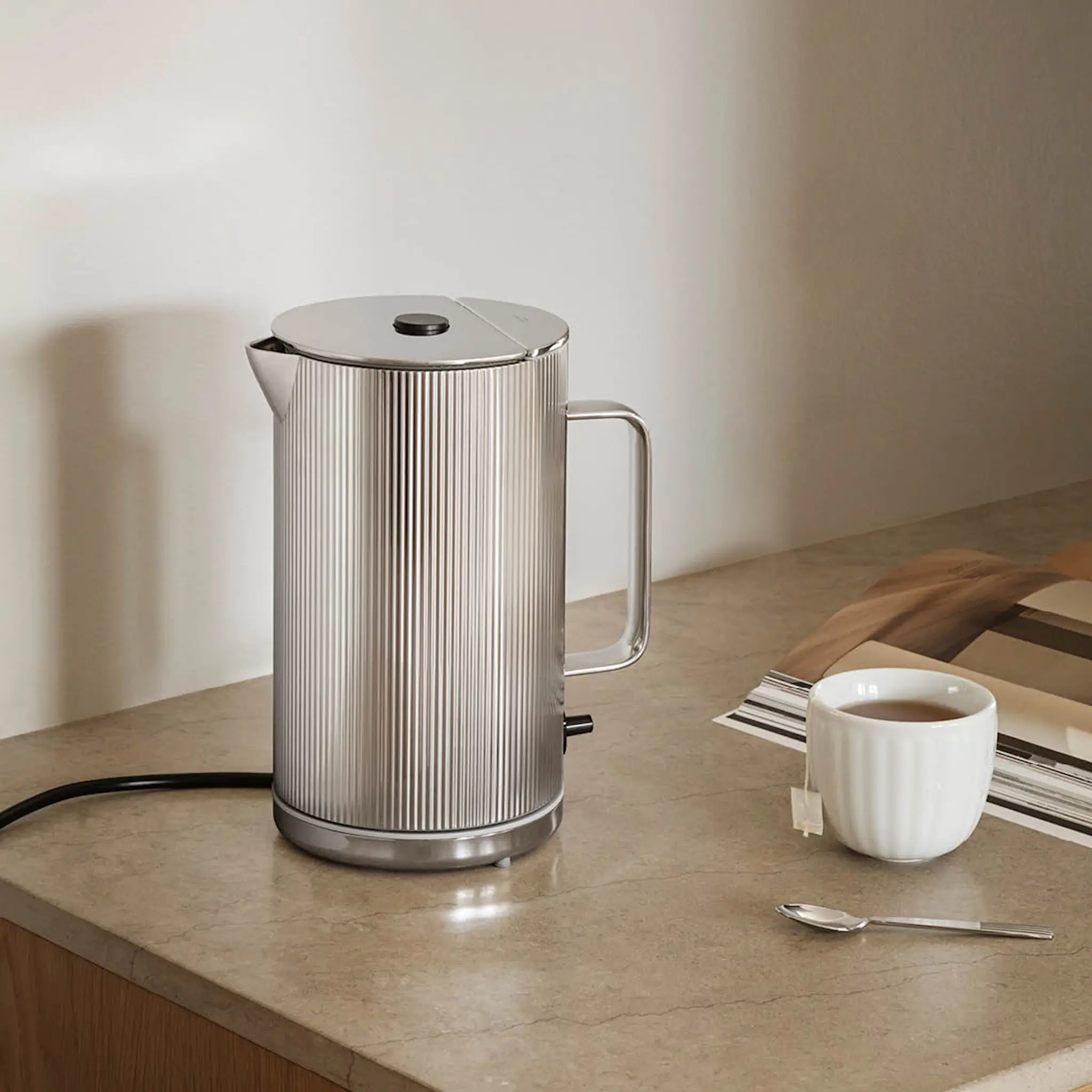 Georg Jensen Bernadotte vattenkokare 1,5 L stål