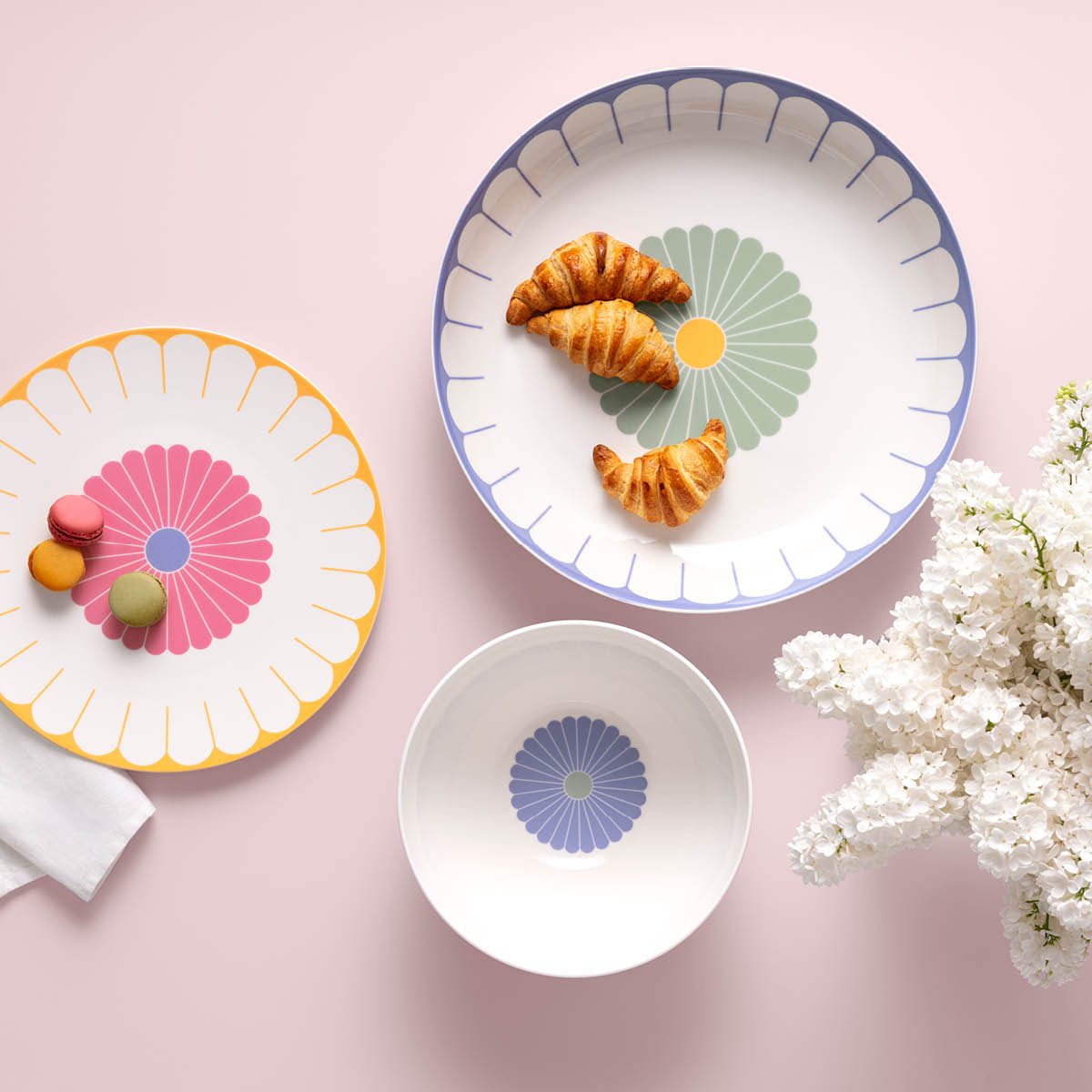 Villeroy & Boch Fleur couleur salatskål 38 cm 3,4L farget