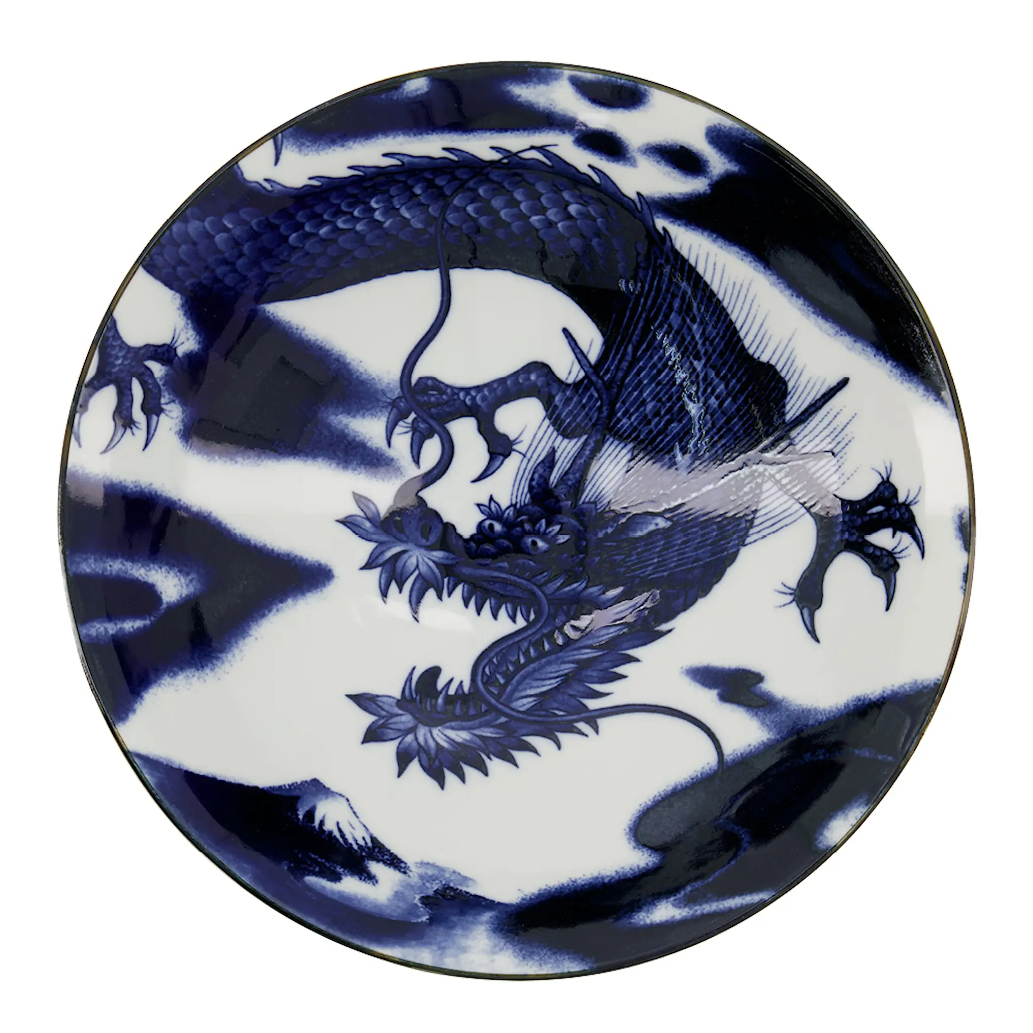 Tokyo Design Studio Japonism dragon menbachi skål 25,2 cm blue