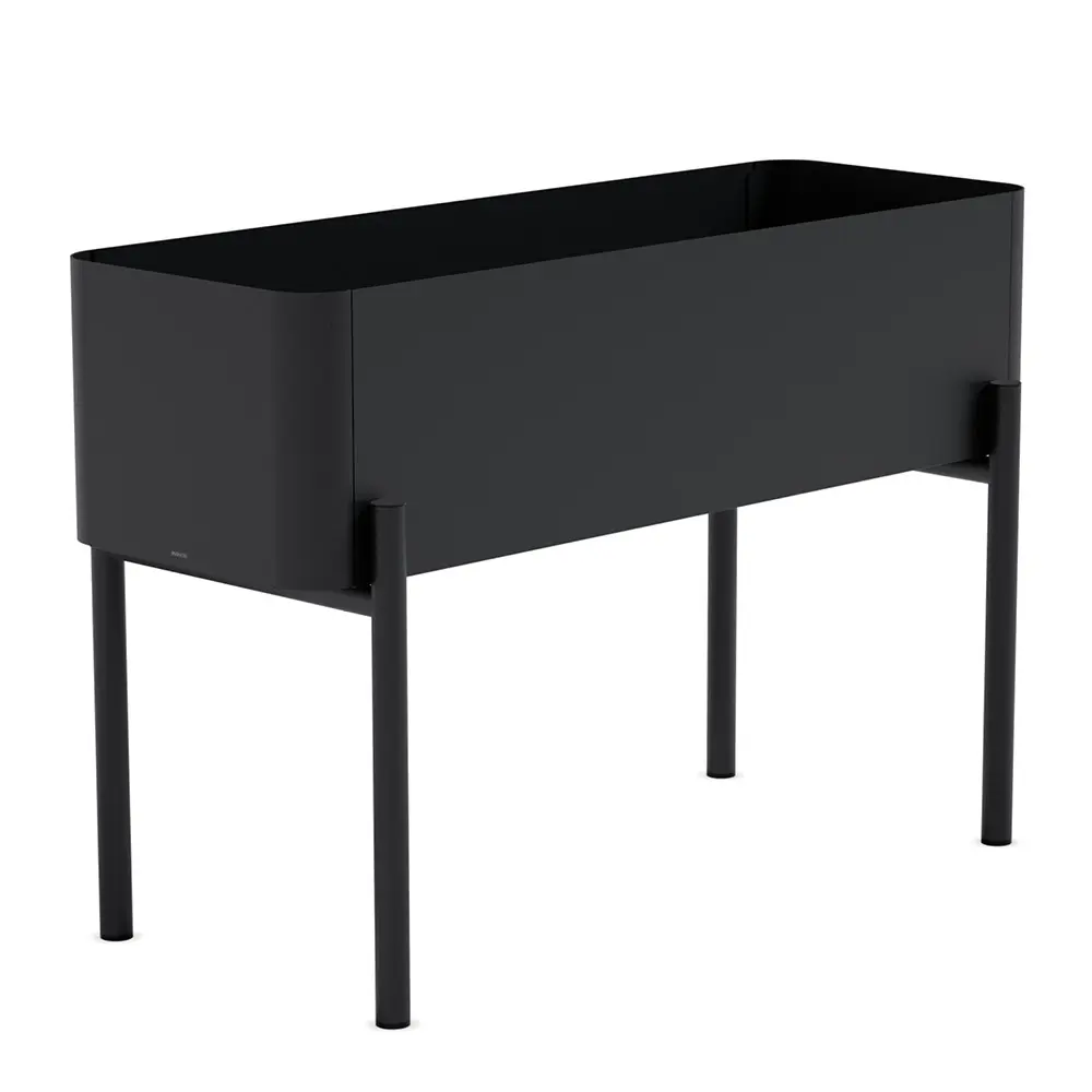 Simply Grow Viljelylaatikko 33x80x53 cm Musta