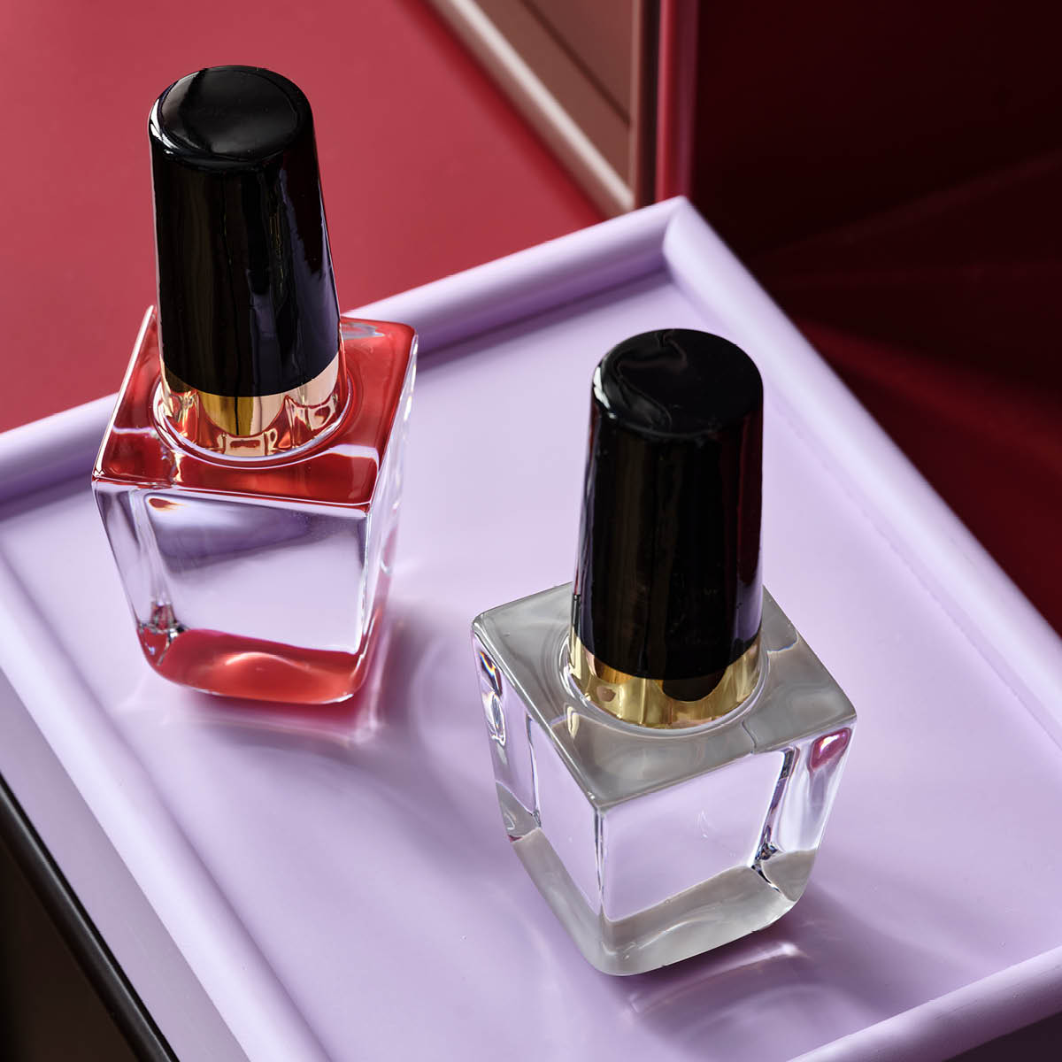 Kosta Boda Make up Nagellack 12,4 cm Röd