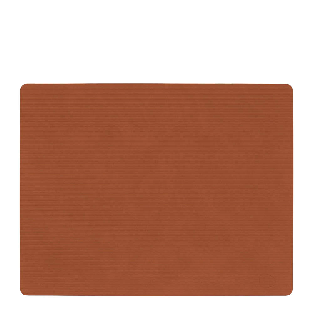 LIND DNA - Square Corduroy Pöytätabletti 35x45 cm Rust