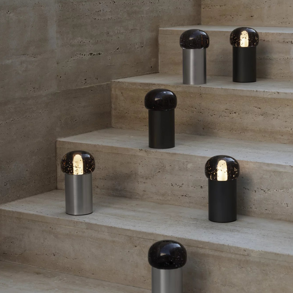 Blomus Iris LED Valaisin 18 cm Silver Metal