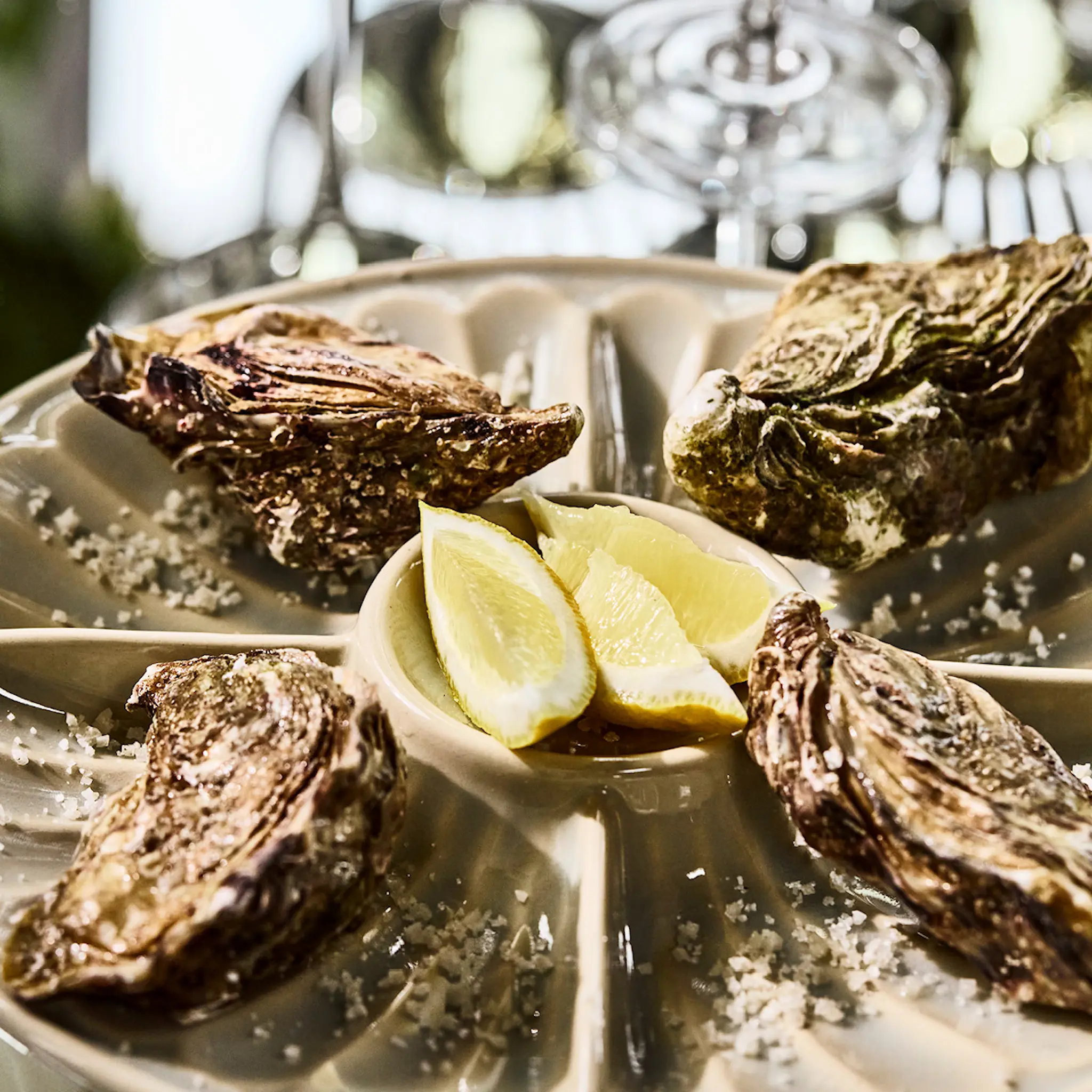 House Doctor Diva serveringsfat 25 cm ljusblå