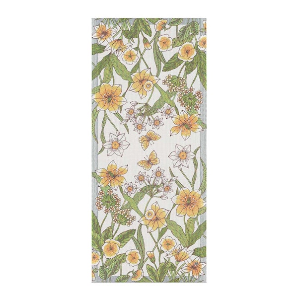Daffodil löpare 35x80 cm gul