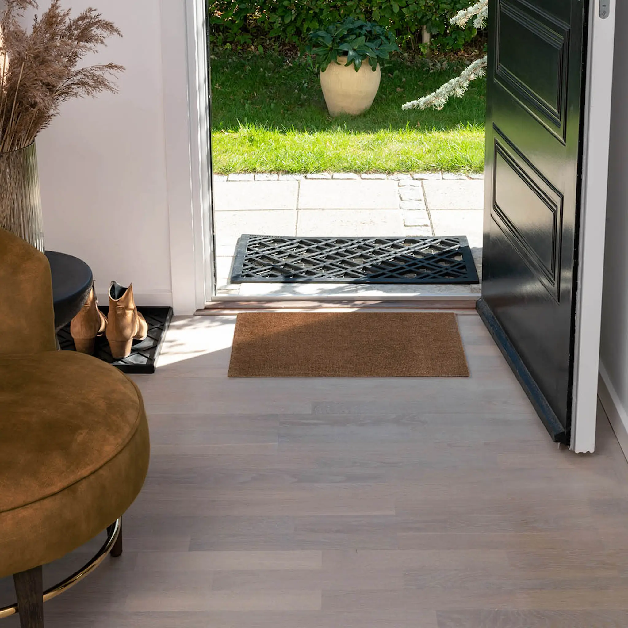 Tica Copenhagen Unicolor golvmatta 40x60 cm cognac