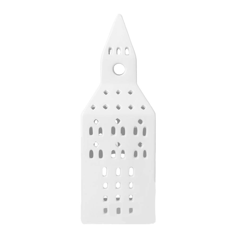 Kähler Urbania ljuslykta 20 cm Kyrktorn vit