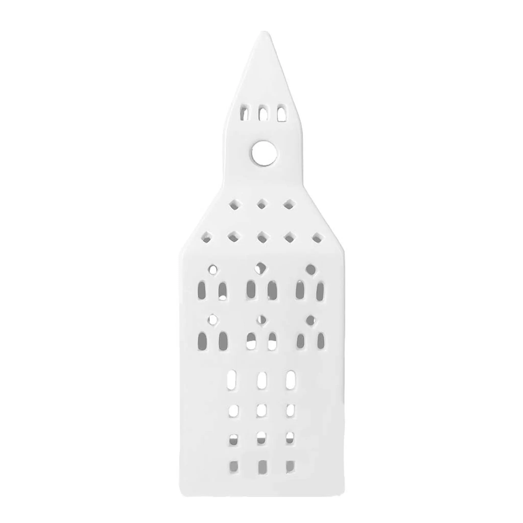 Kähler Urbania ljuslykta 20 cm Kyrktorn vit
