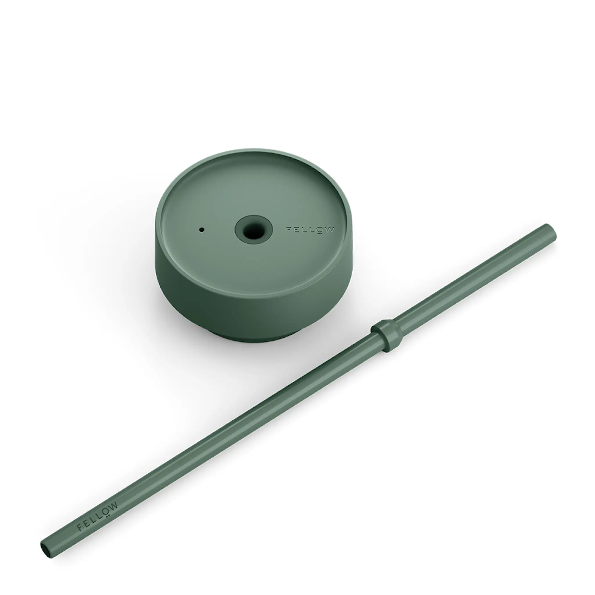 Fellow Carter Cold Desert Capsule tumbler med sugrör 475 ml smoke green