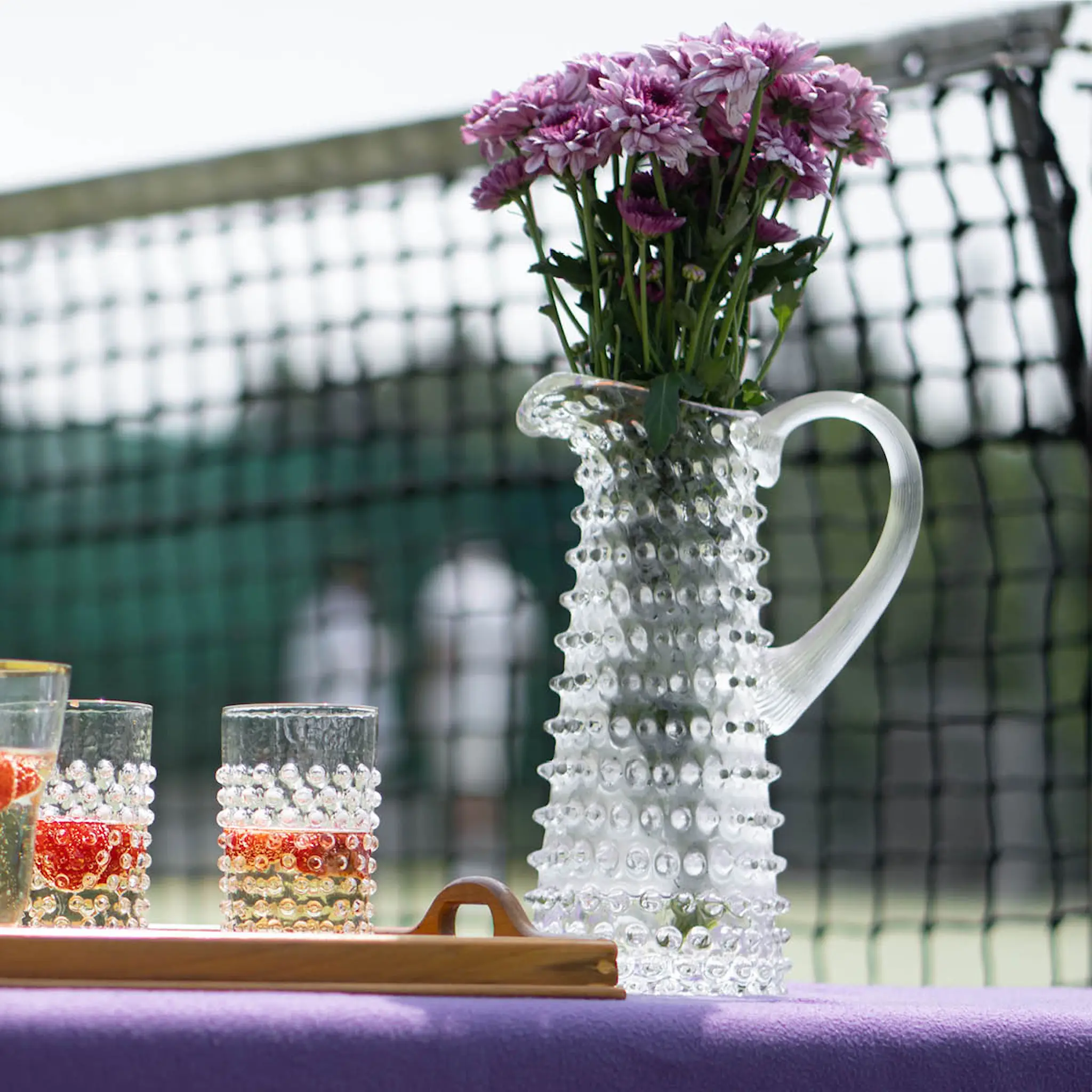 Klimchi Hobnail Karaff Hög 1 L Crystal