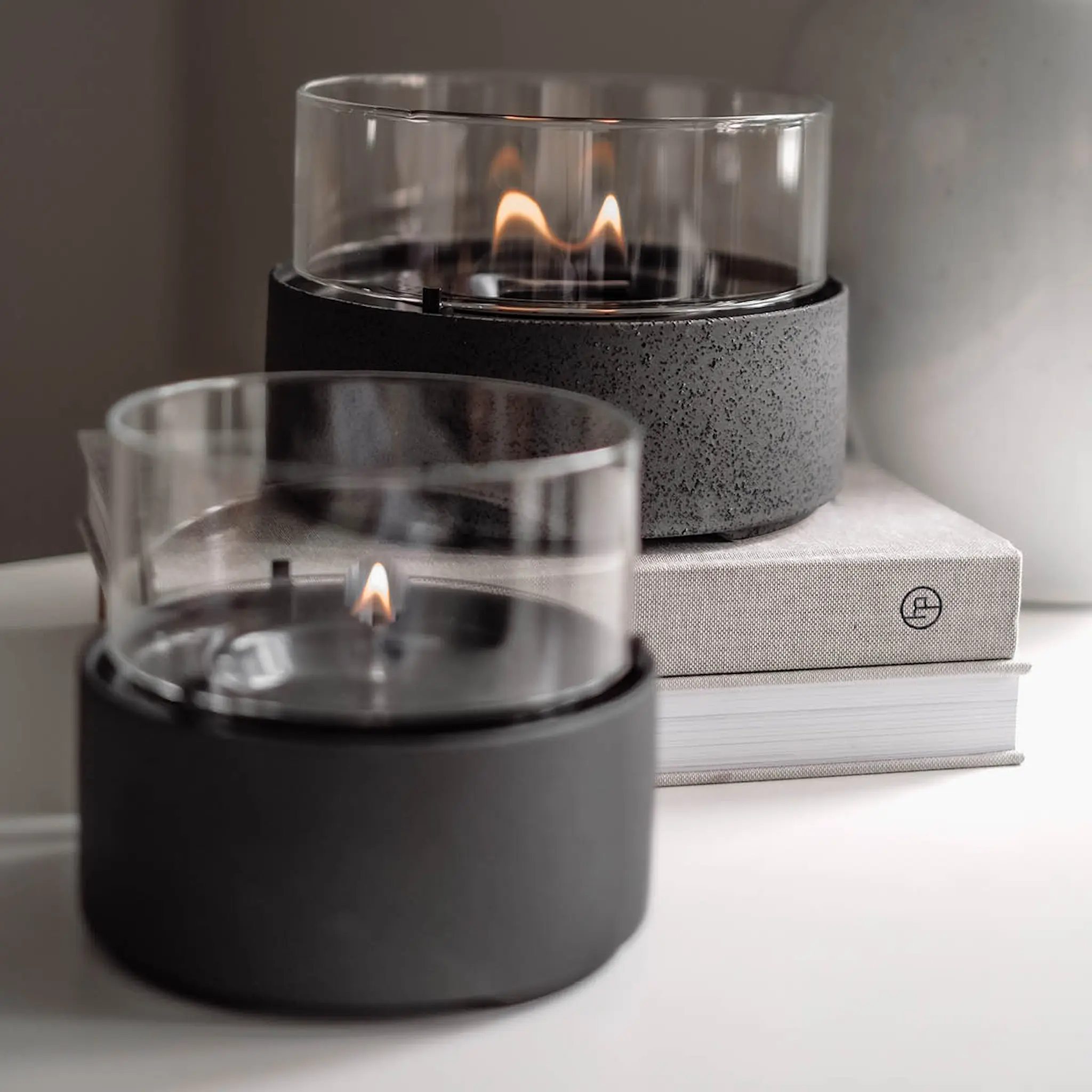 Tenderflame Café Raw Sisustustuli 14 cm Musta