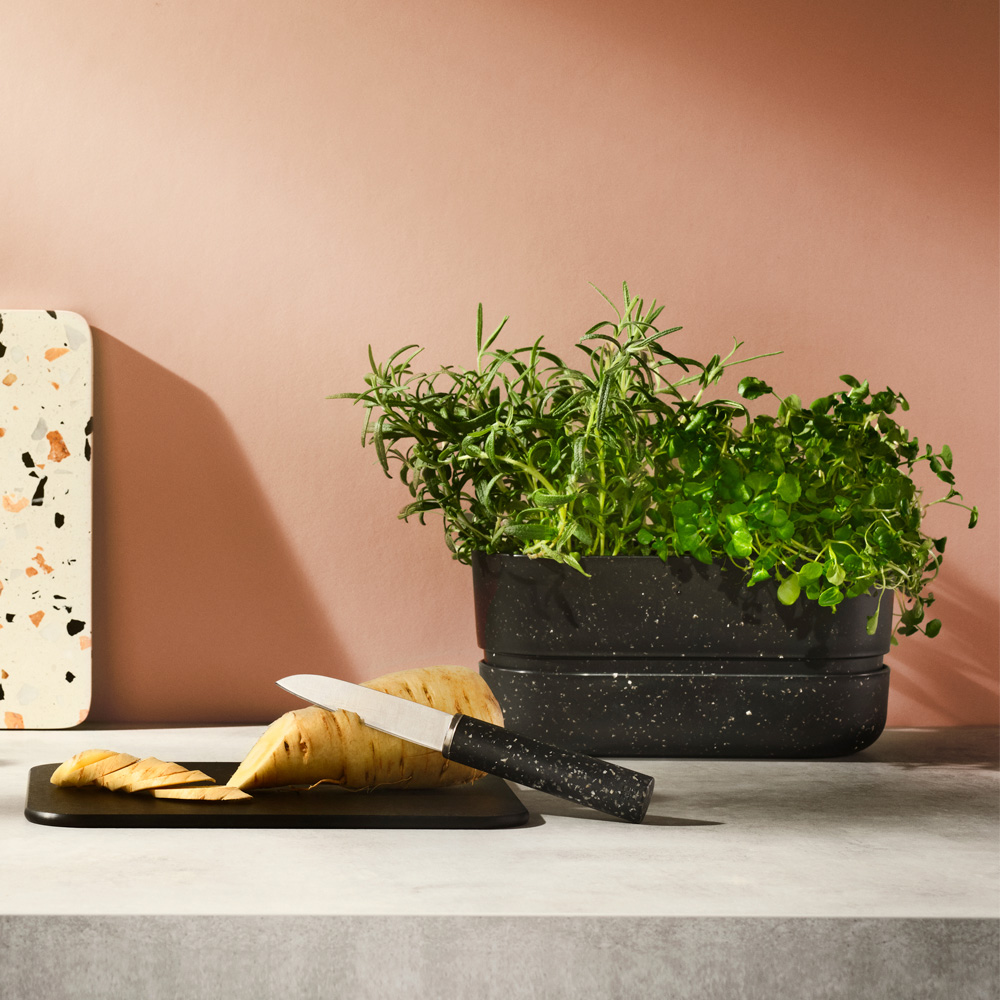 RIG-TIG REDO skrellekniv 19 cm svart