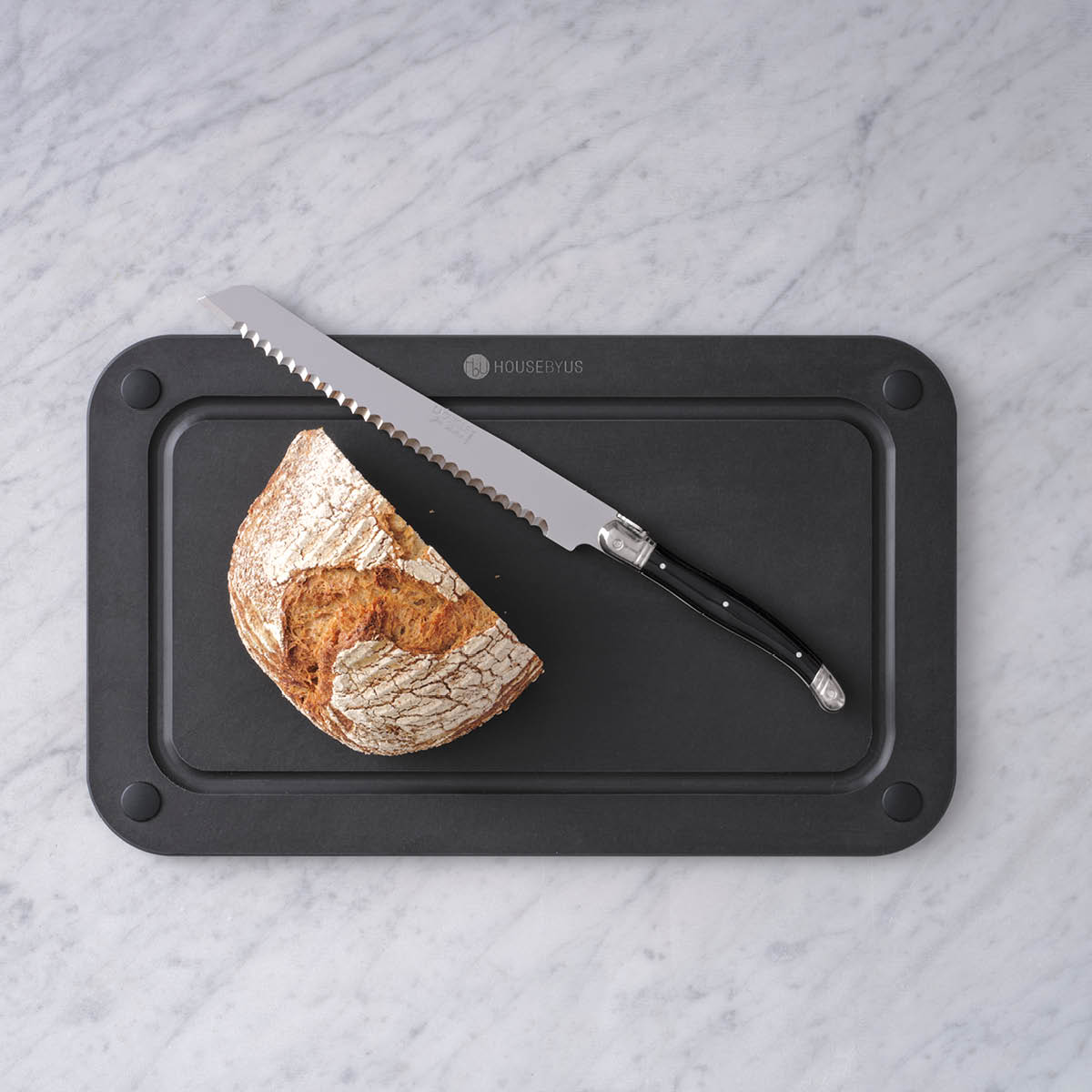 HouseByUs Skjærebrettsett i trefiber 2x medium