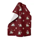 Julian & Co kökshandduk tomte röd
