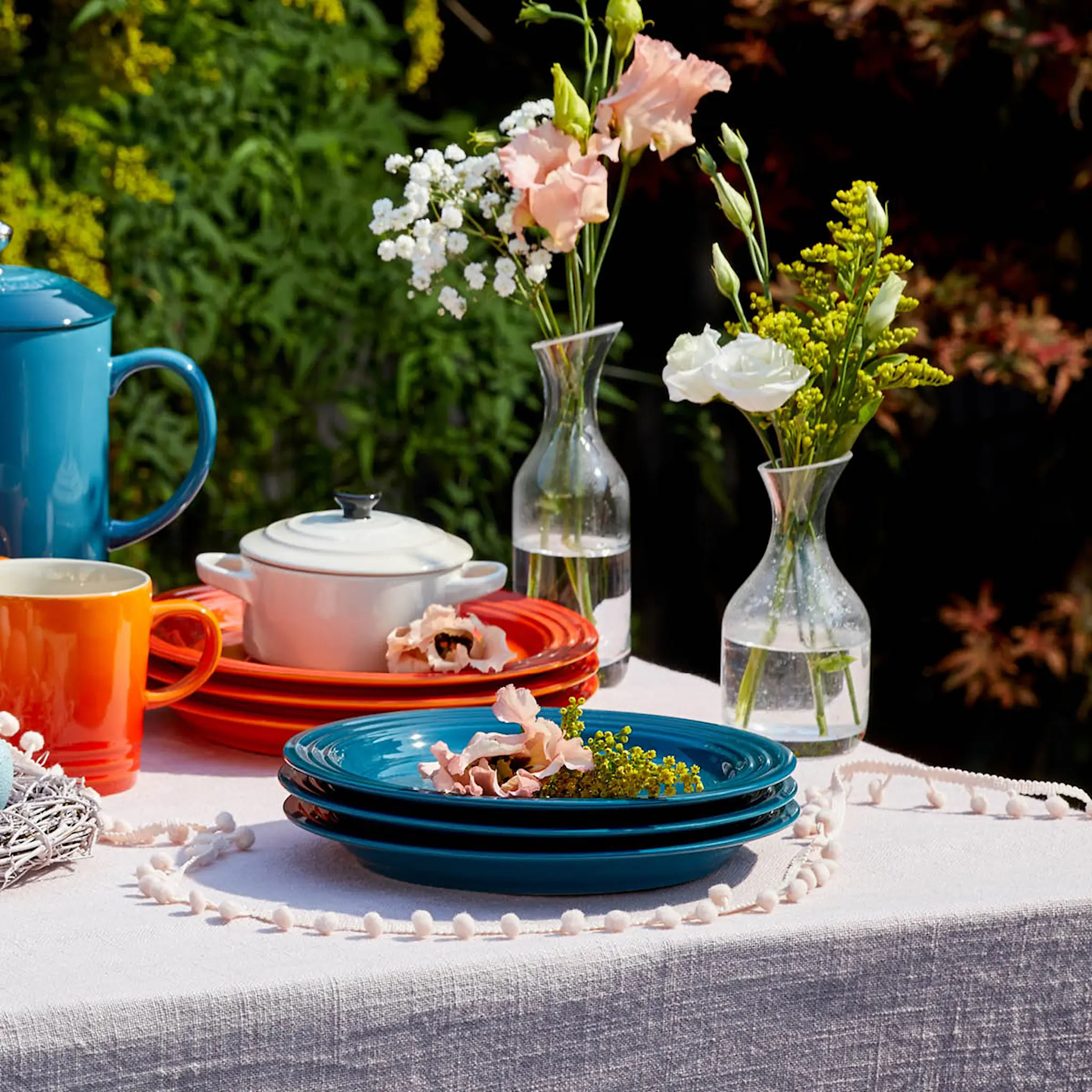 Le Creuset Signature tallrik 27 cm deep teal