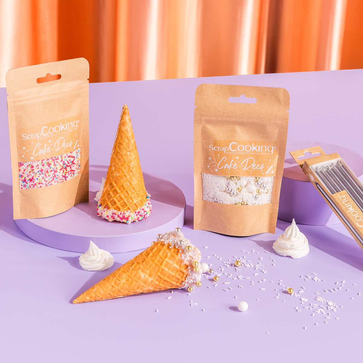 ScrapCooking Strössel minikulor 80 g mix