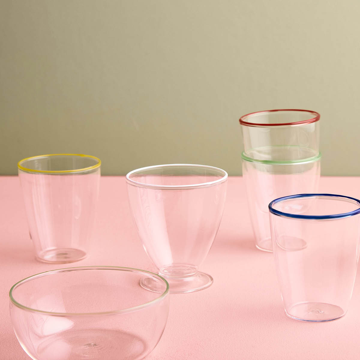 Aida - Life in colour Art skål 38 cm pistachio