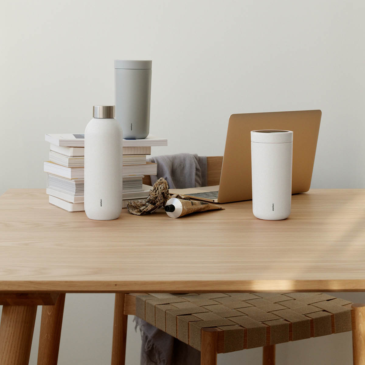 Stelton Keep Cool Termospullo 0,6 L Soft Chalk