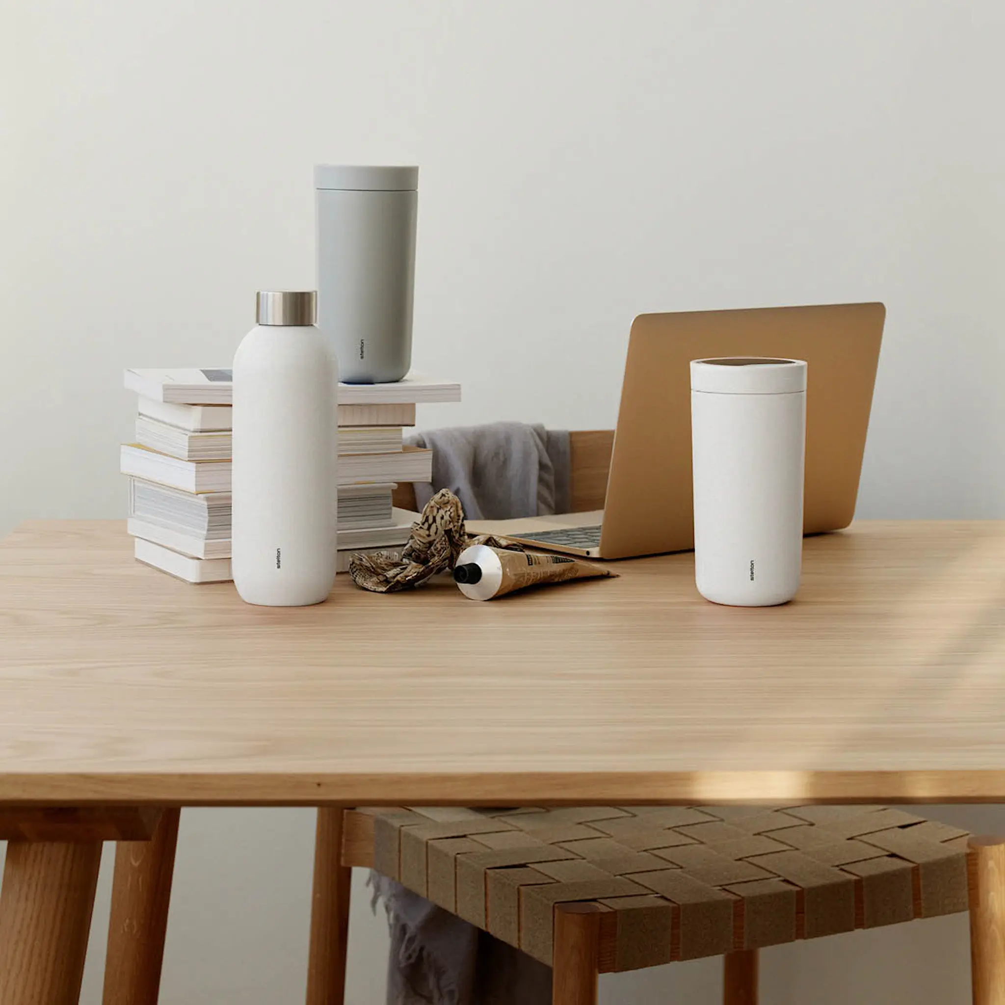 Stelton Keep Cool Termospullo 0,6 L Soft Chalk