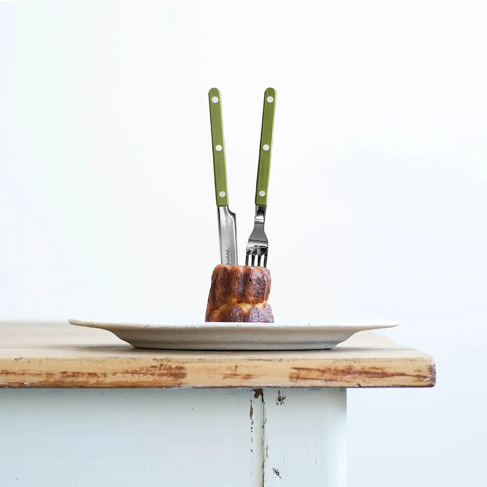 Sabre Bistrot ruokailuvälinesarja 4 kpl Green Fern