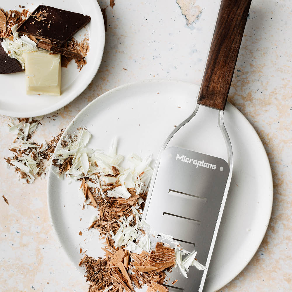 Microplane Master Large Shaver rivjärn hyvel valnöt/stål