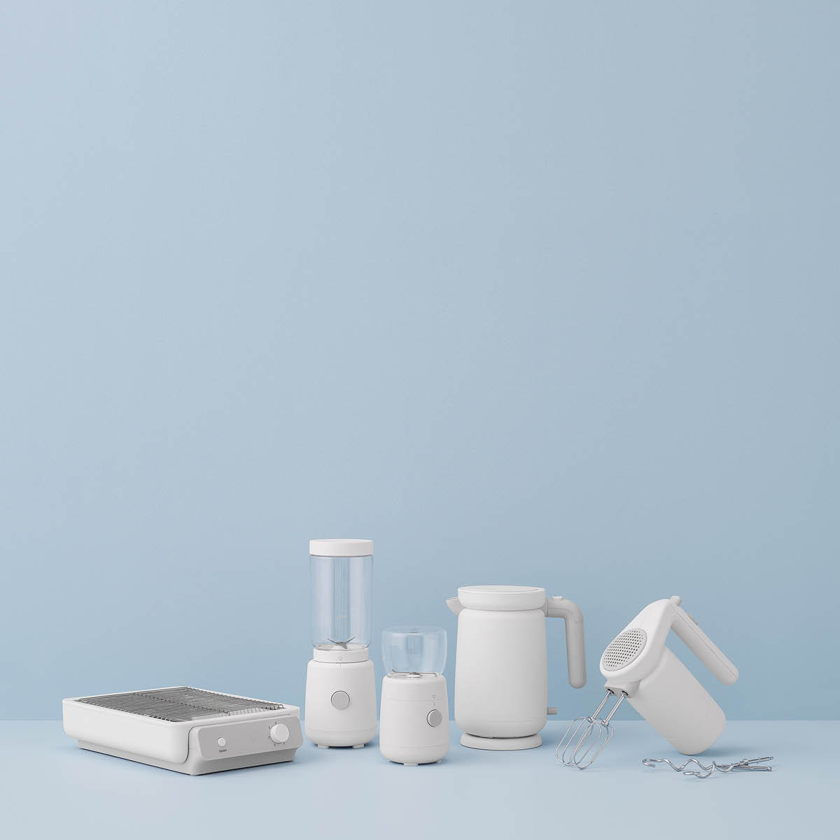 RIG-TIG Foodie Kaffekvarn elektrisk Vit