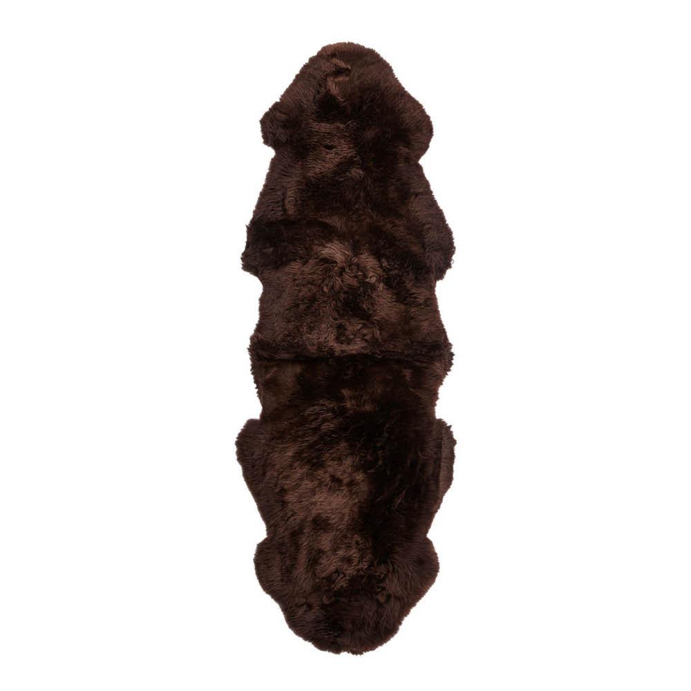 Natures Collection Lampa New Zealand pitkä villa 160 cm suklaa