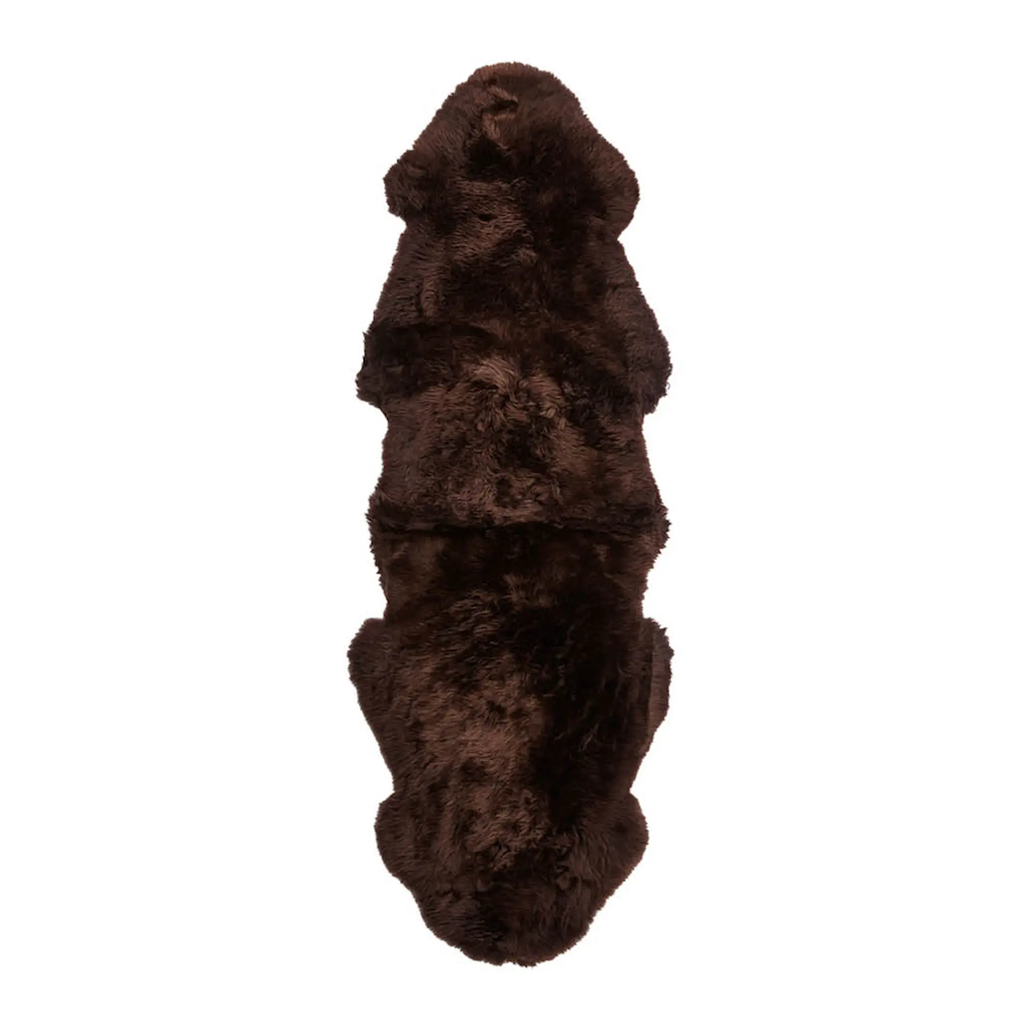 Natures Collection Lampa New Zealand pitkä villa 160 cm suklaa