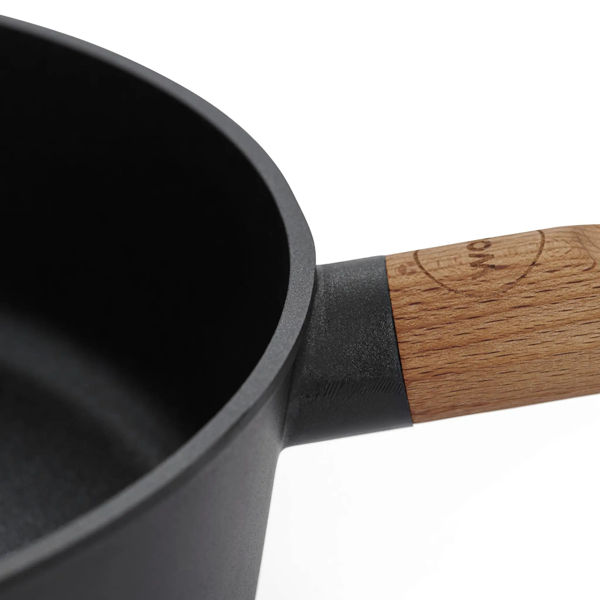 Woll ECO Logic QXR wokpanna 28 cm fast trähandtag