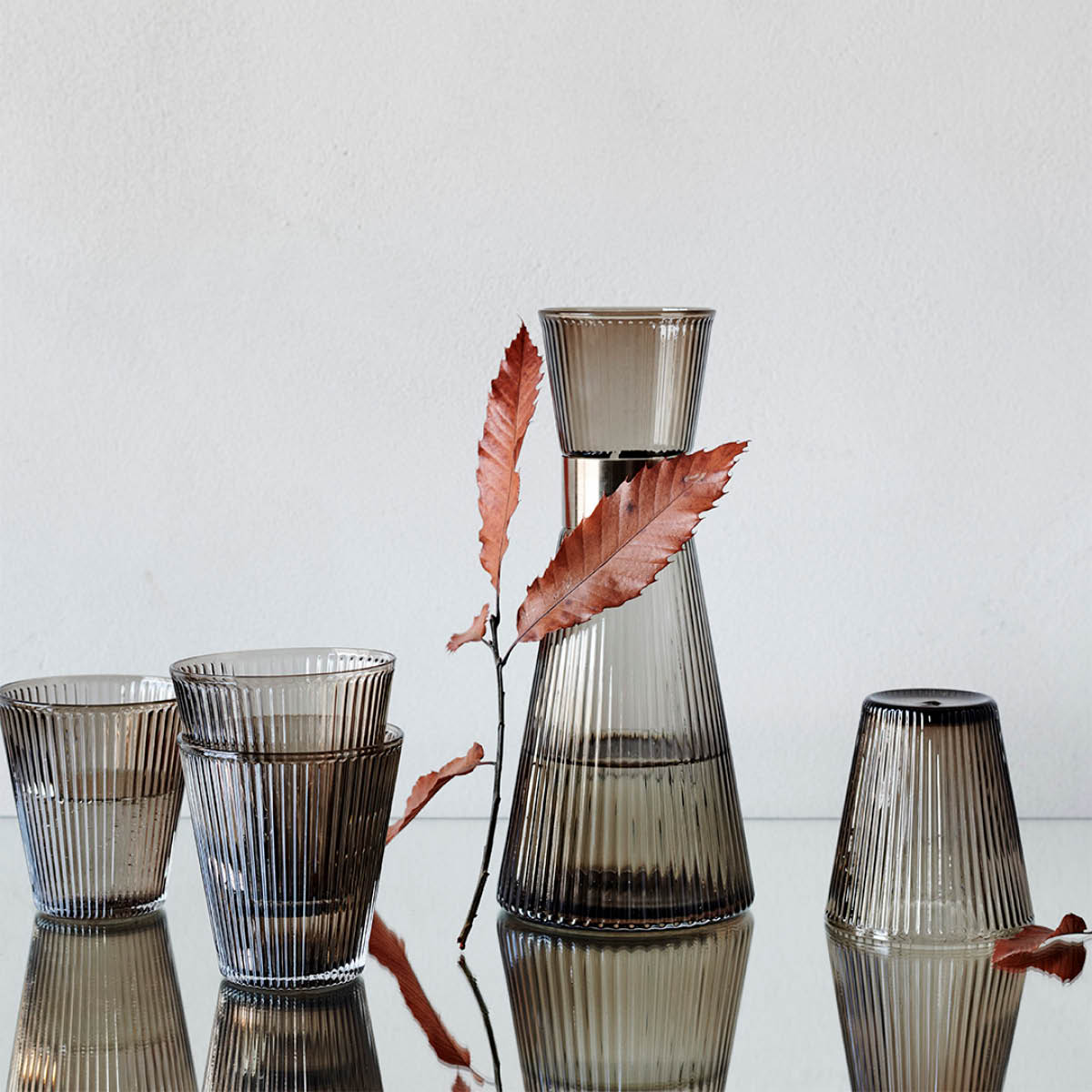 Rosendahl Crand Cru Nouveau Juomalasi 26 cl 4 kpl Pähkinäpuu